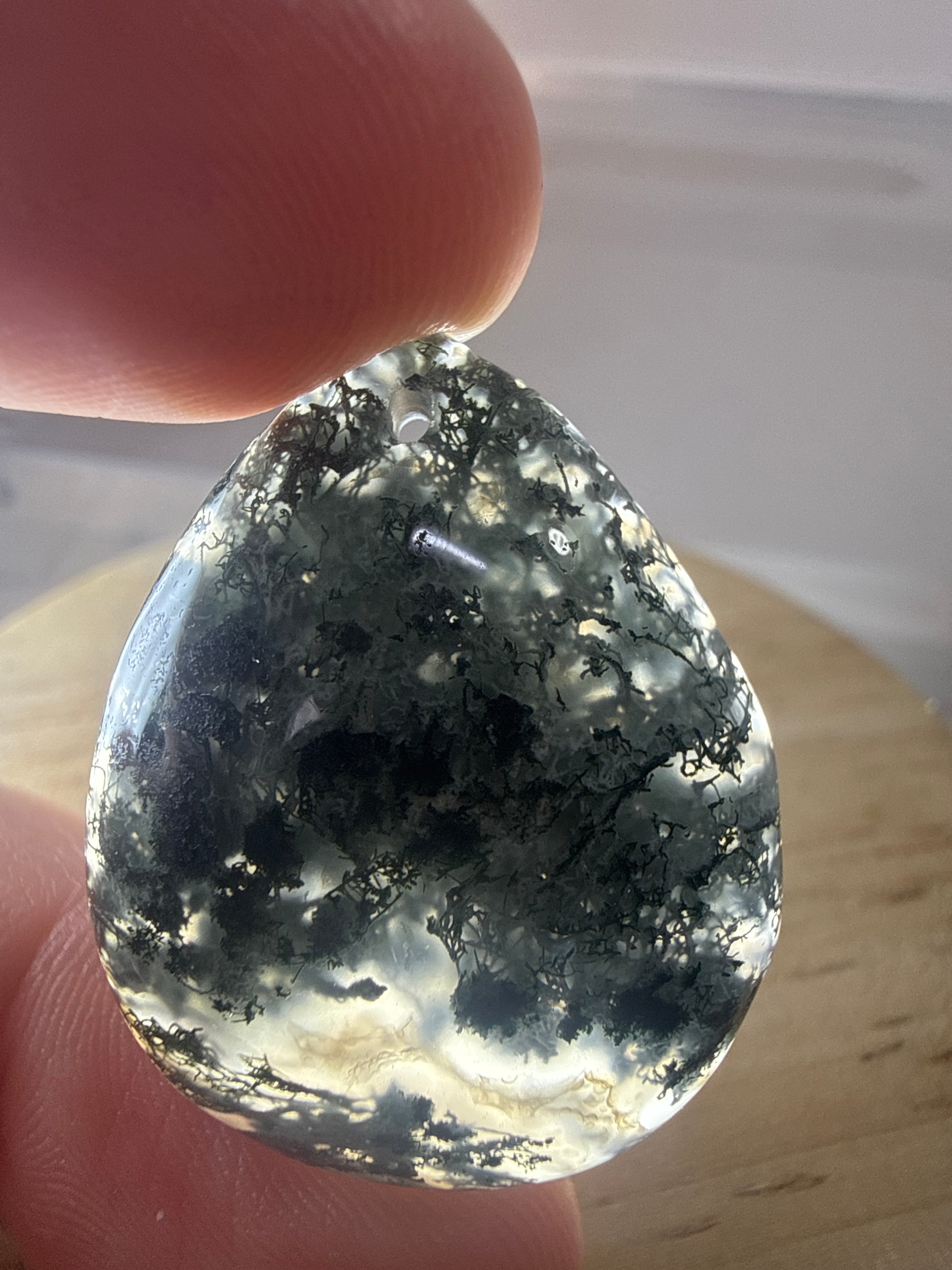 Moss Agate Pendant