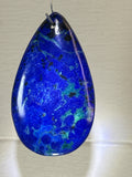 Azurite with Chrysocholla Pendant