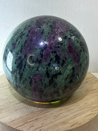 Ruby in Zoisite Sphere