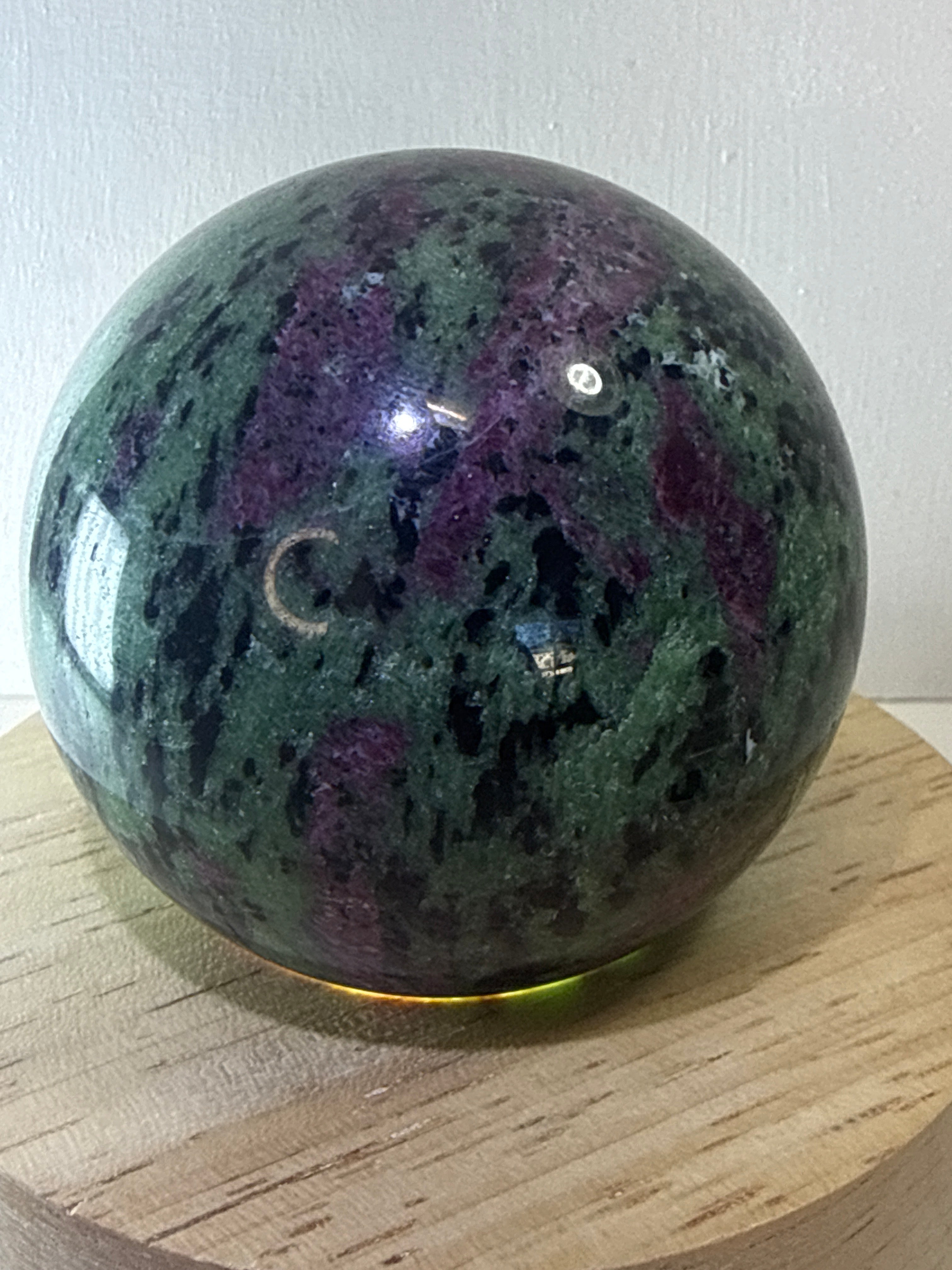 Ruby in Zoisite Sphere