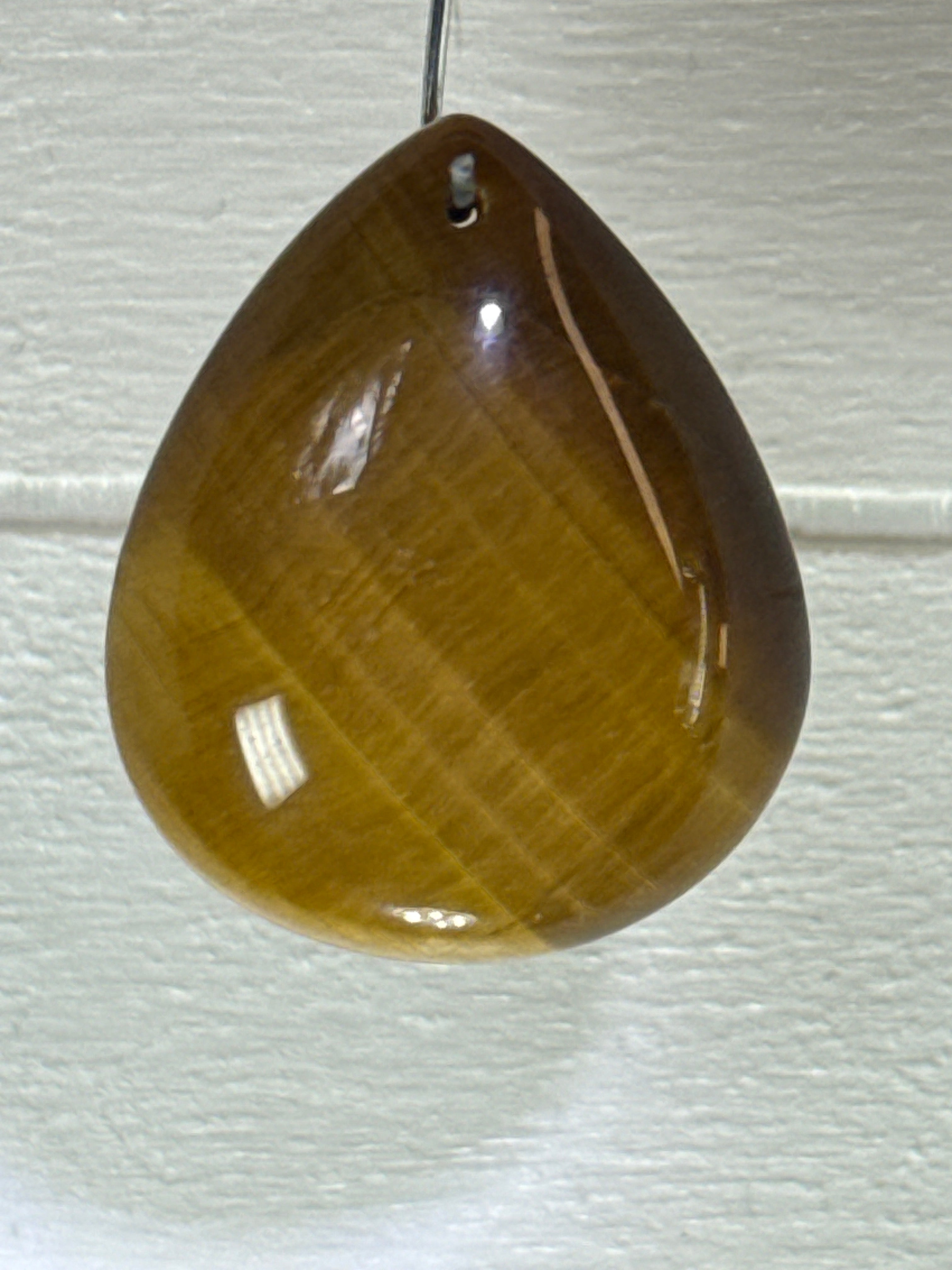 Gold Tigers Eye Pendant
