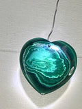 Malachite Heart Pendant