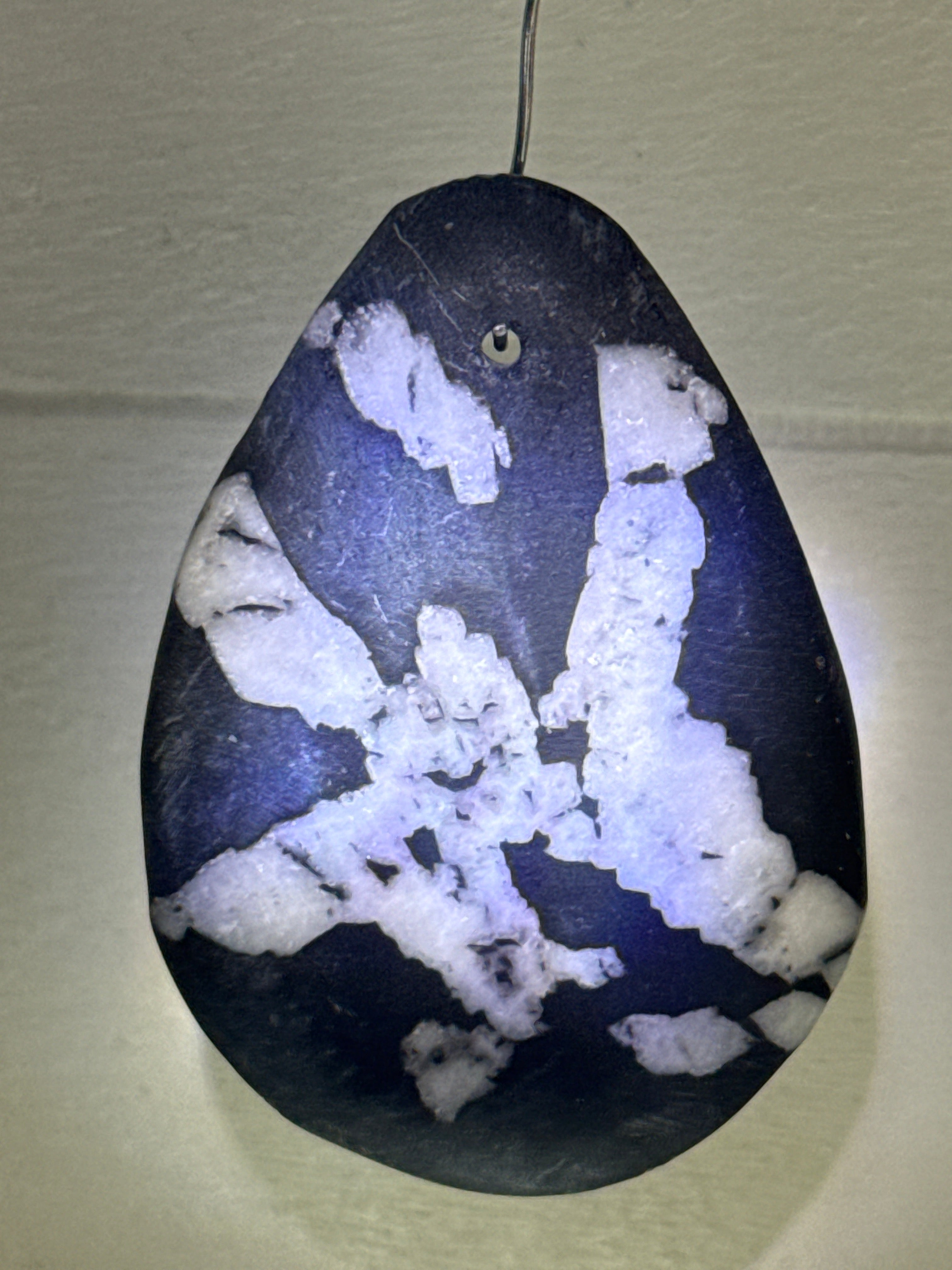 Chrysanthemum Stone Pendant