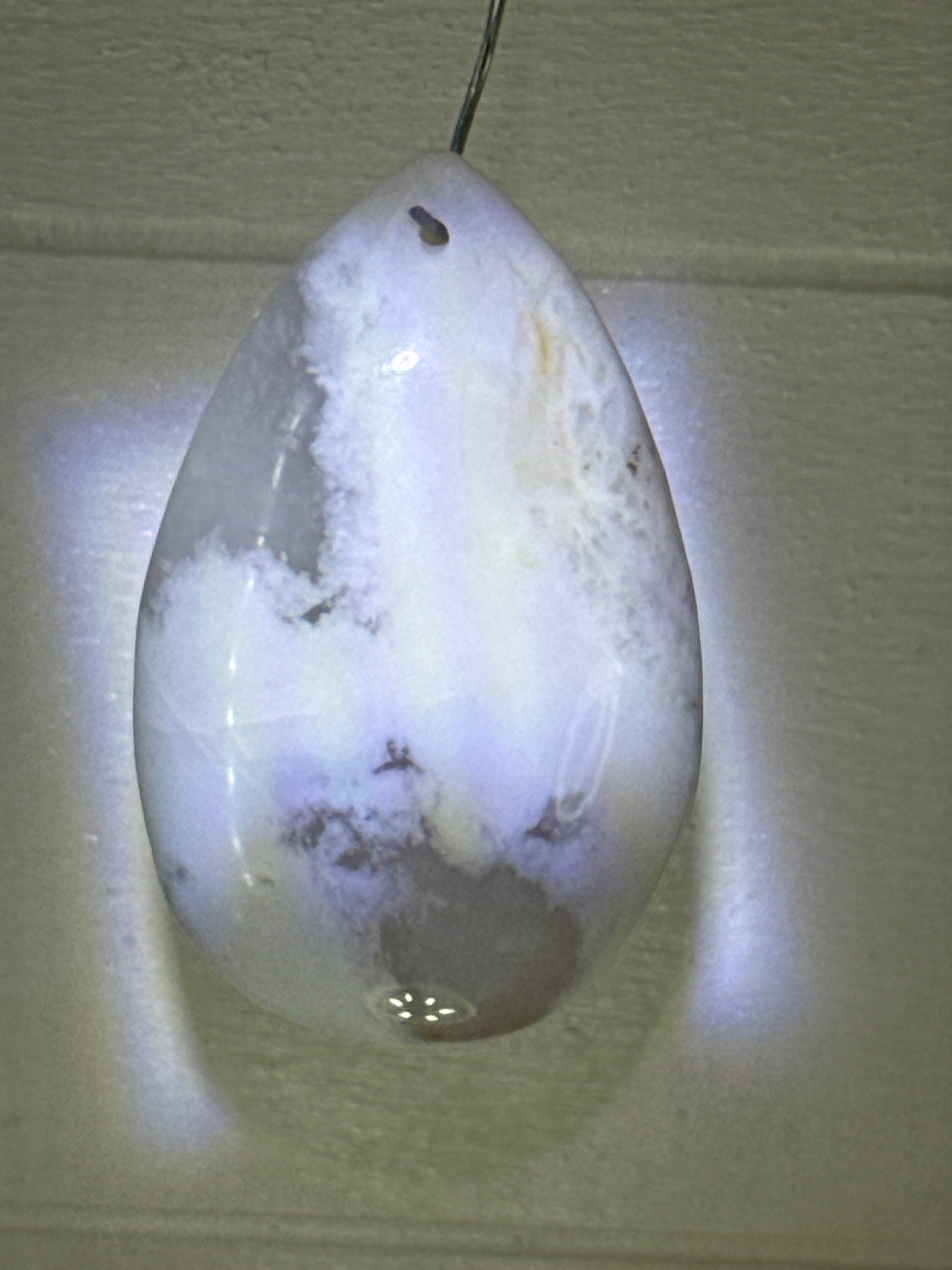 Snowflake Agate Pendant