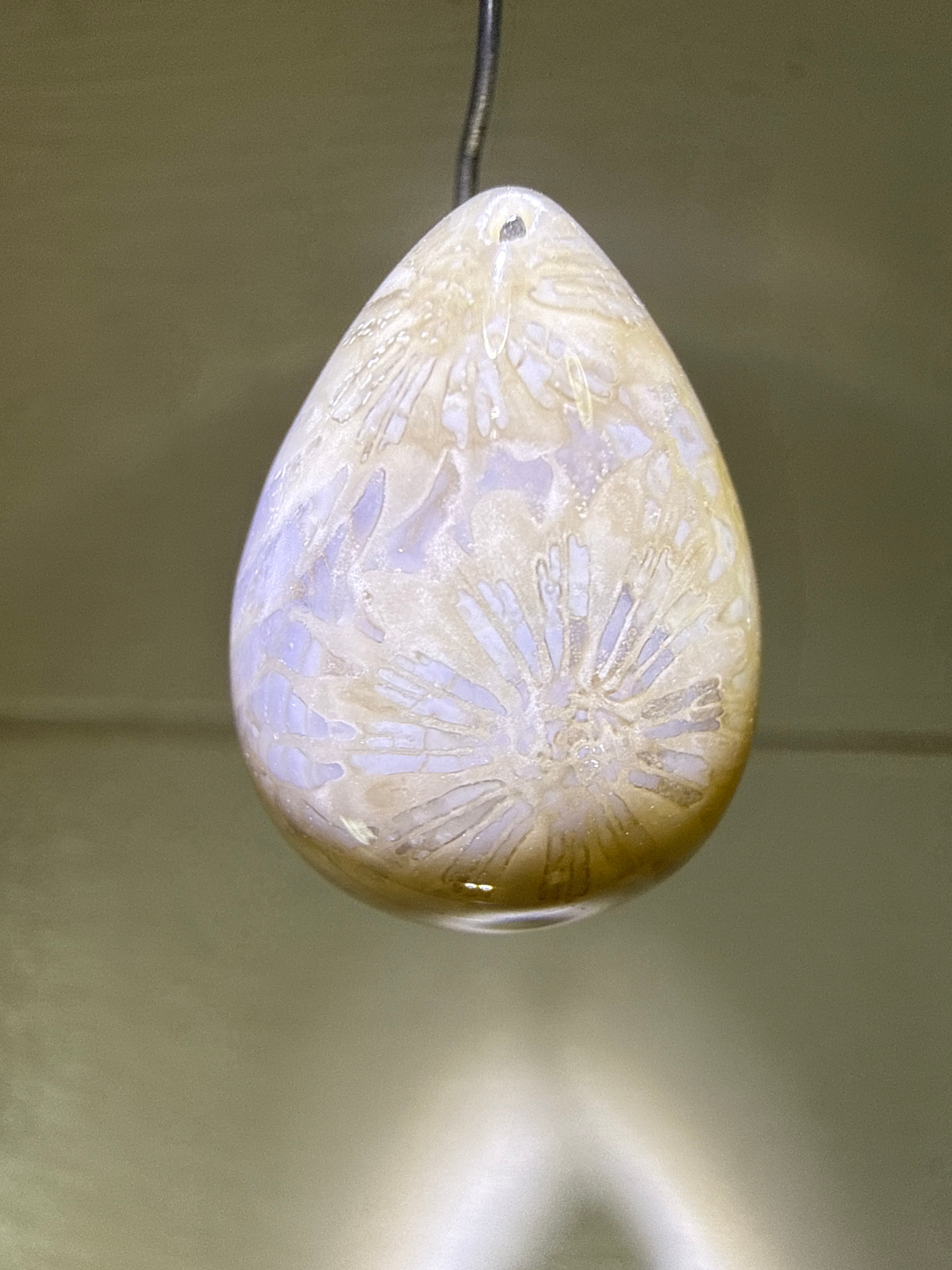 Fossil Coral Pendant