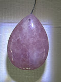 Lavender Rose Quartz Pendant