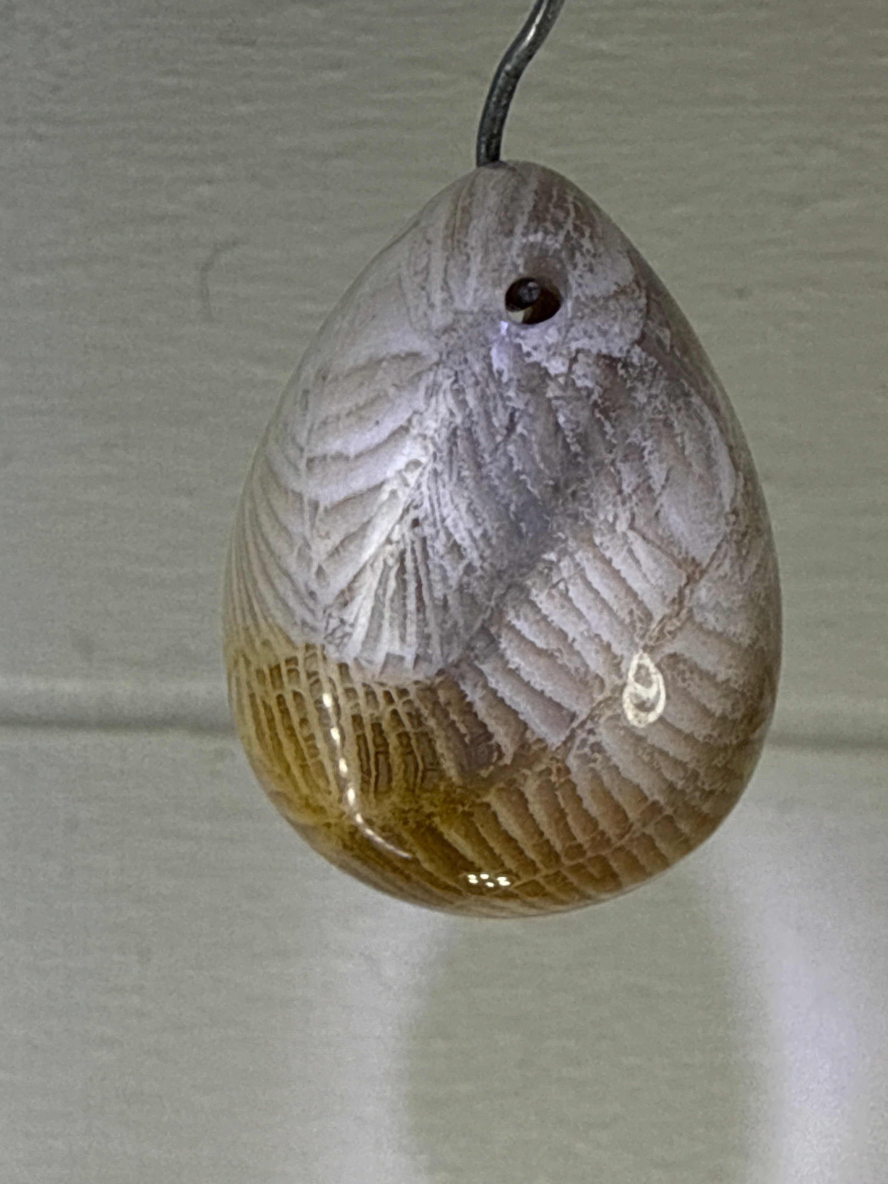 Fossil Coral Pendant