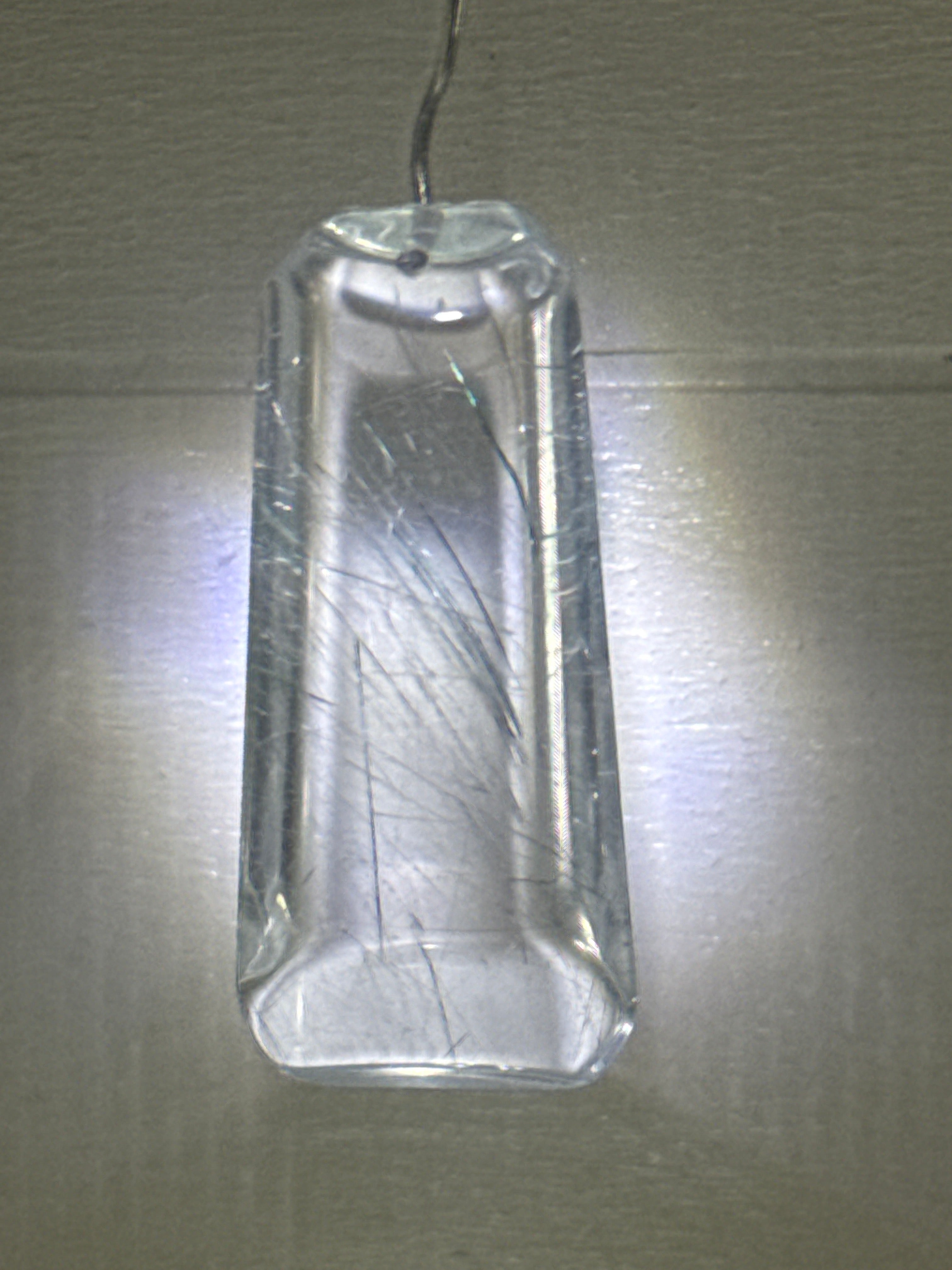 Silver & Blue Rutile Pendant