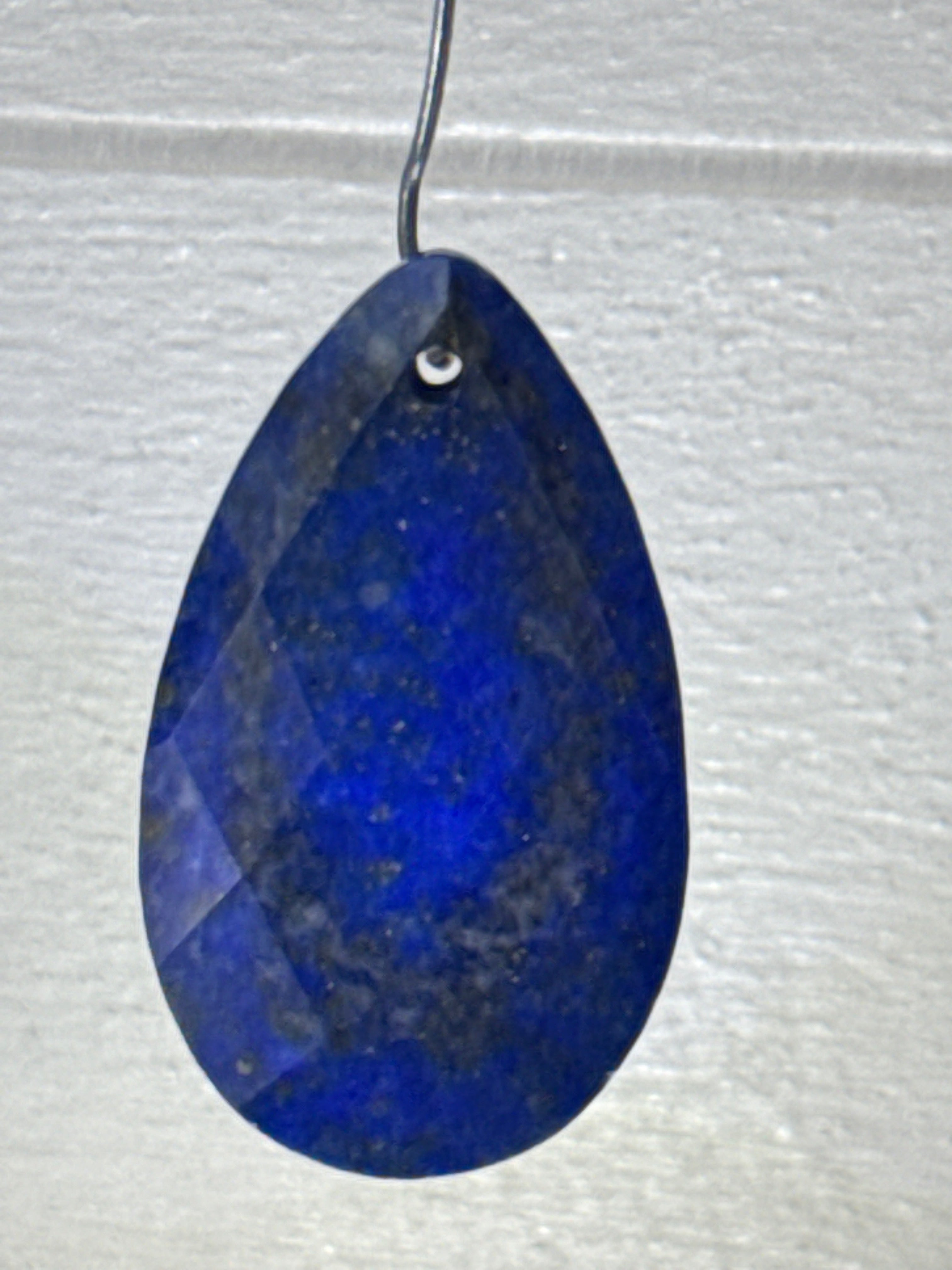 Faceted Lapis Lazuli Pendant