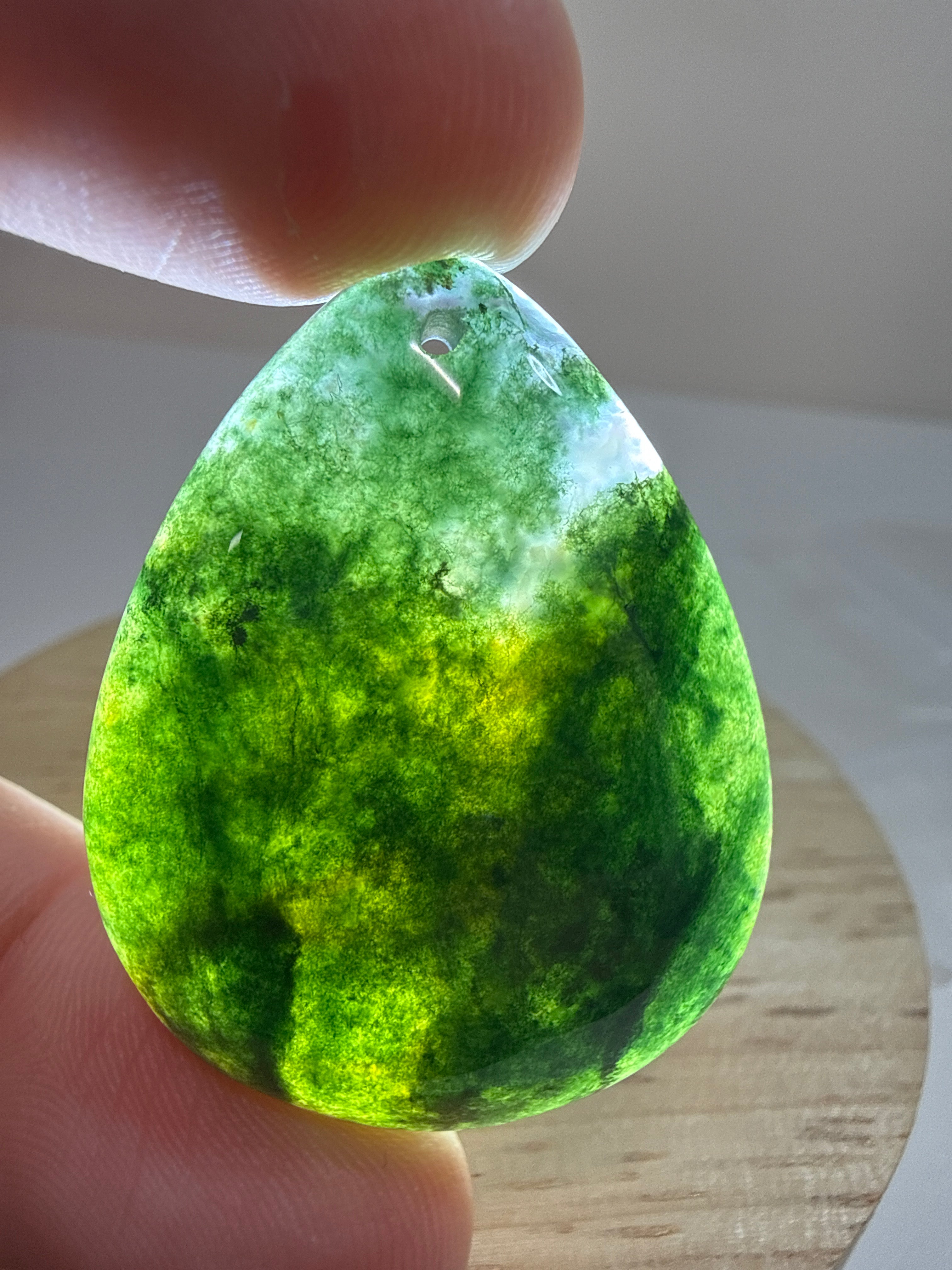 Moss Agate Pendant