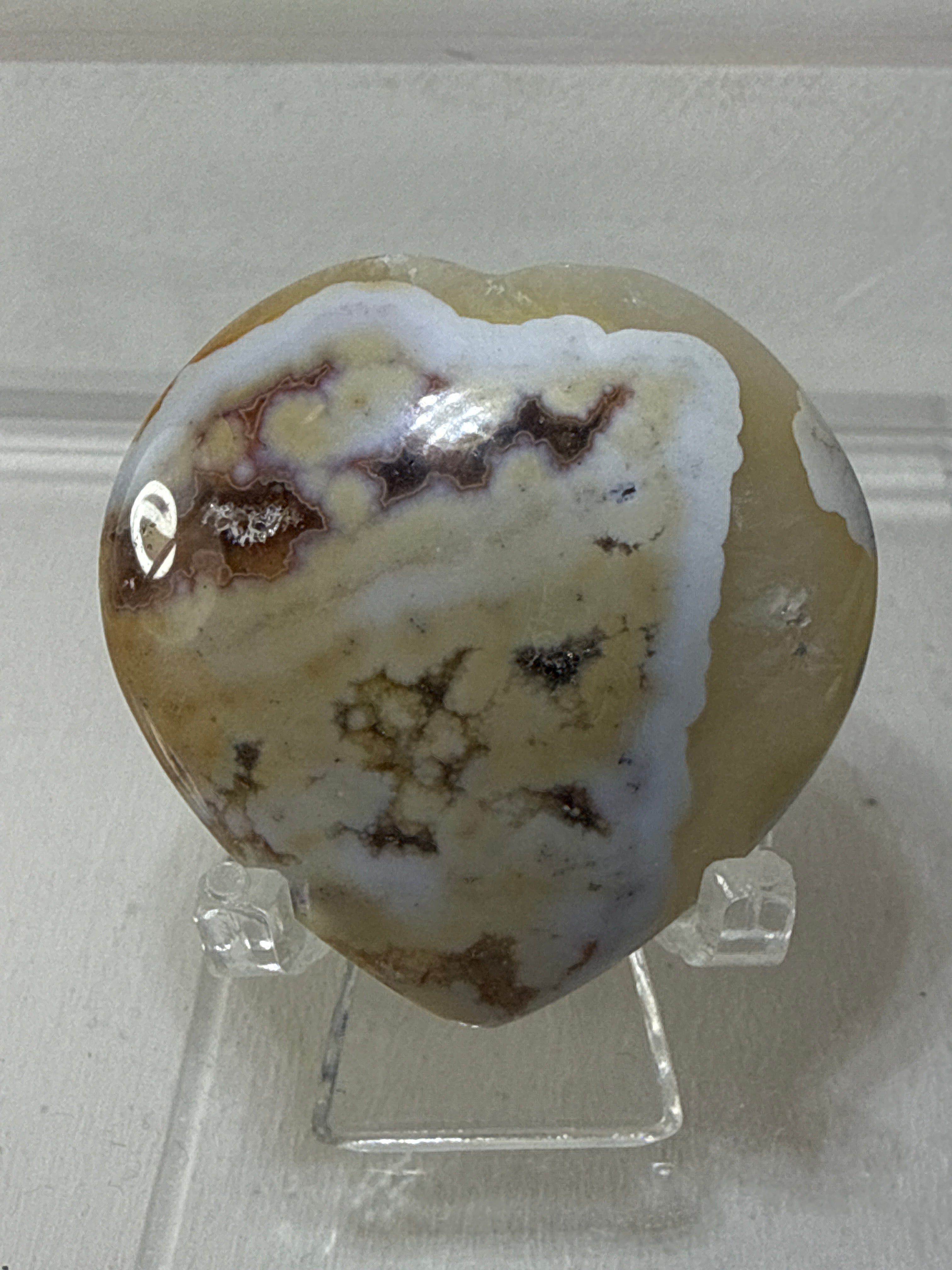 Ocean Jasper Heart