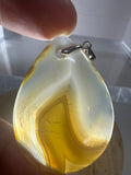 Orca Agate Pendant