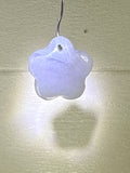 Blue Lace Agate Heart Pendant