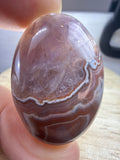 Amethyst with Mexican Lace Agate Pendant