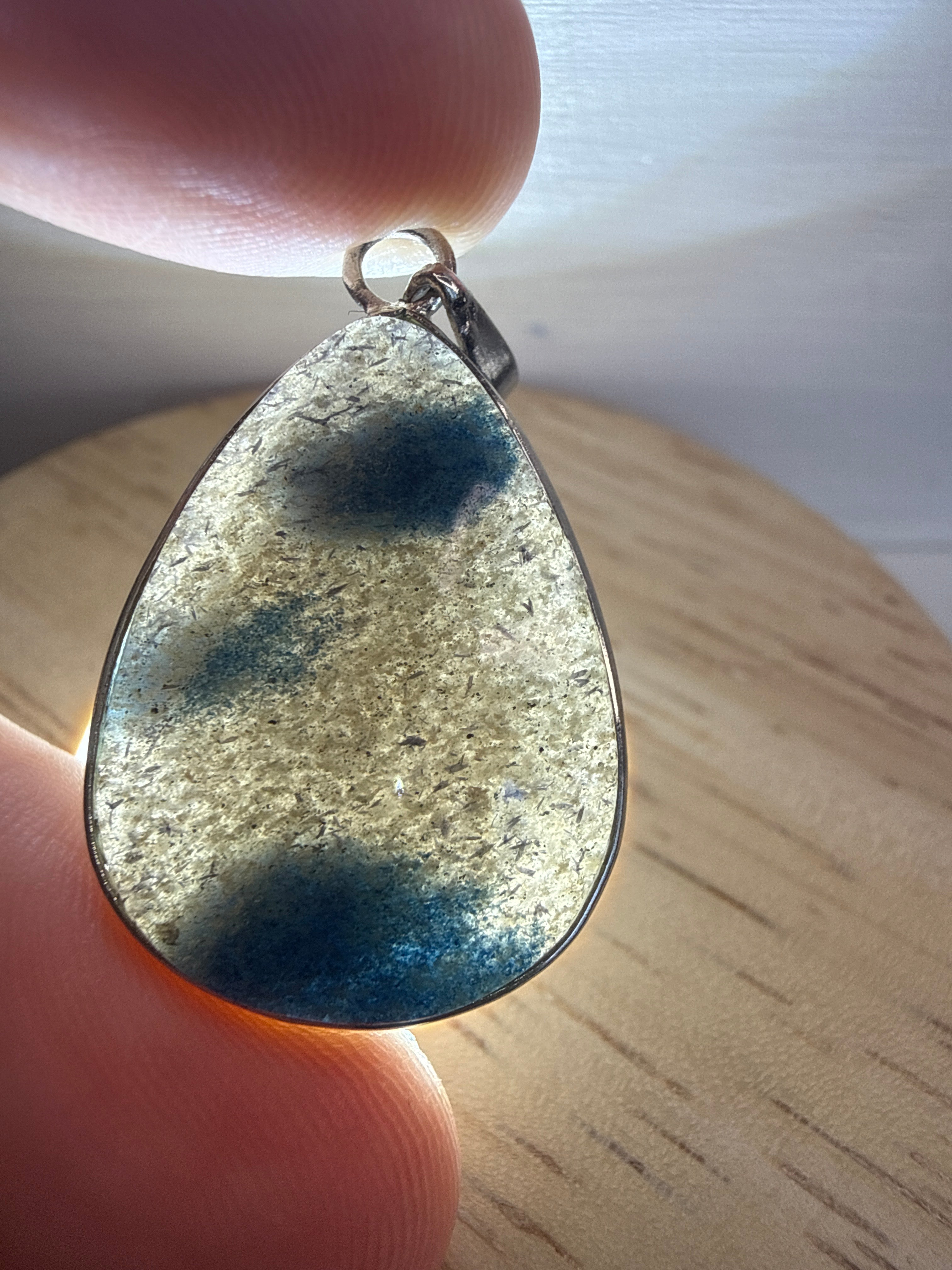 Blue Appetite in Clevelandite Pendant