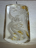 Carved Phoenix Pendant