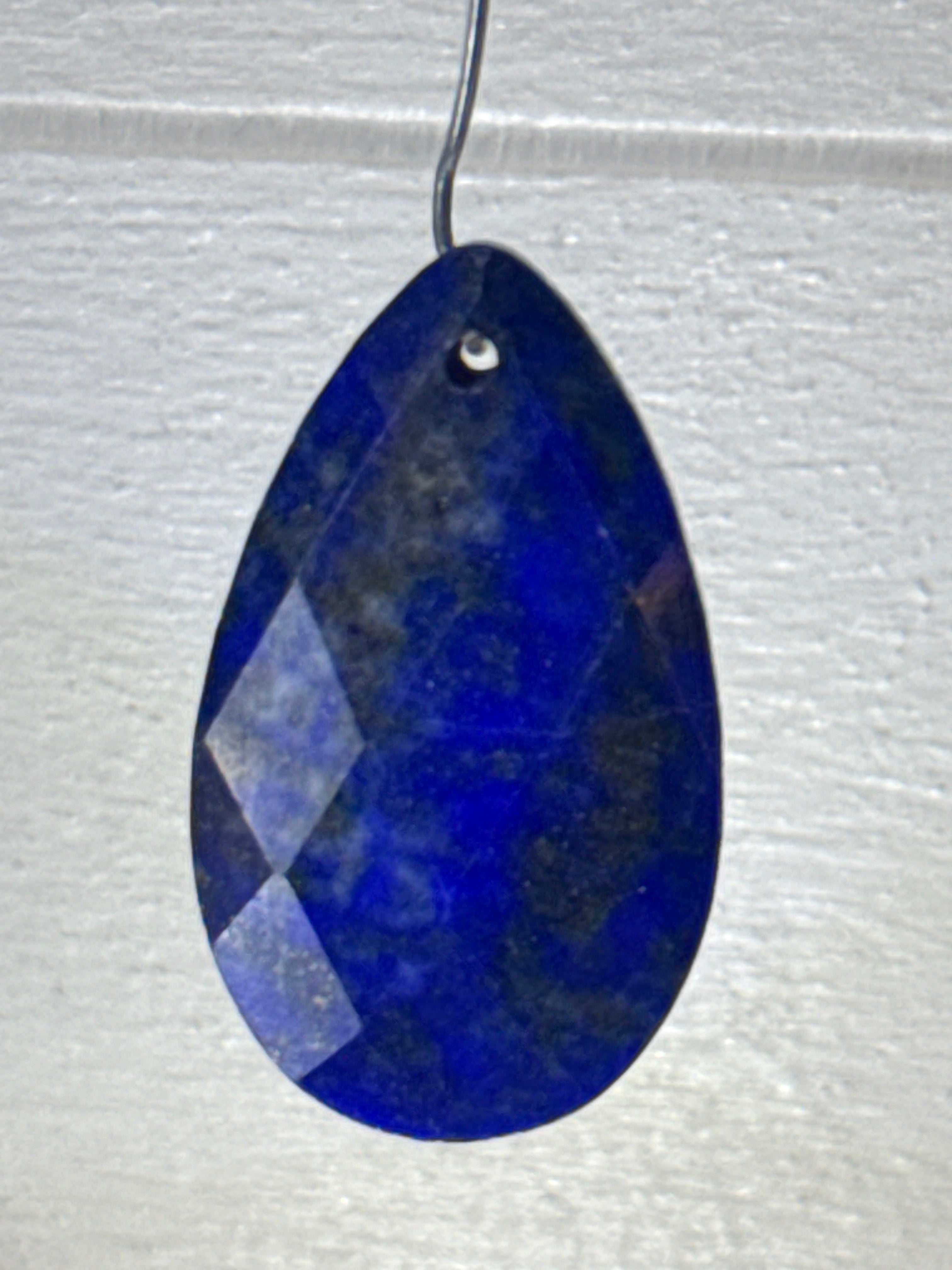 Faceted Lapis Lazuli Pendant