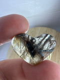 Copper Rutile Heart Pendant
