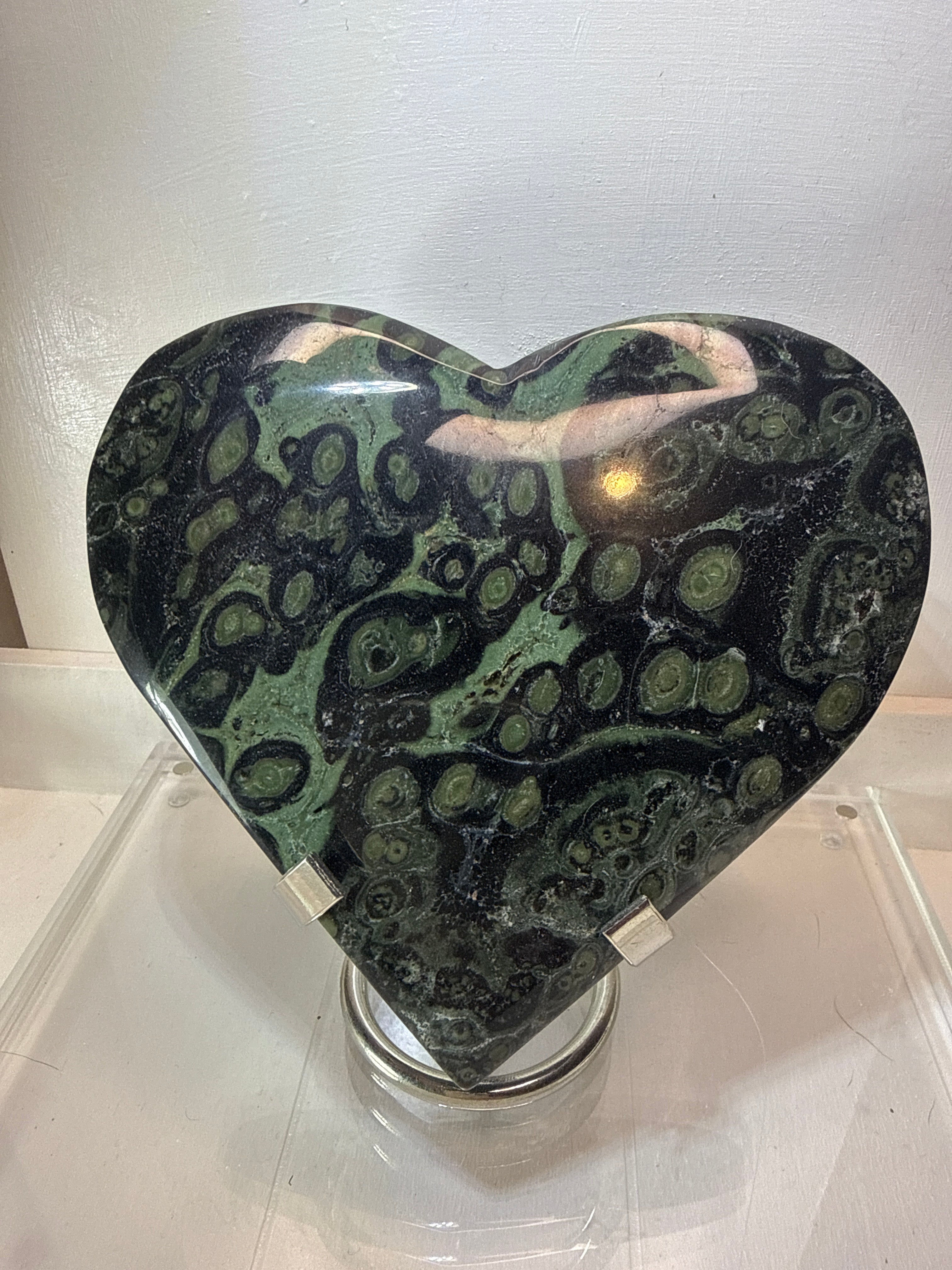 Kambaba Jasper Heart
