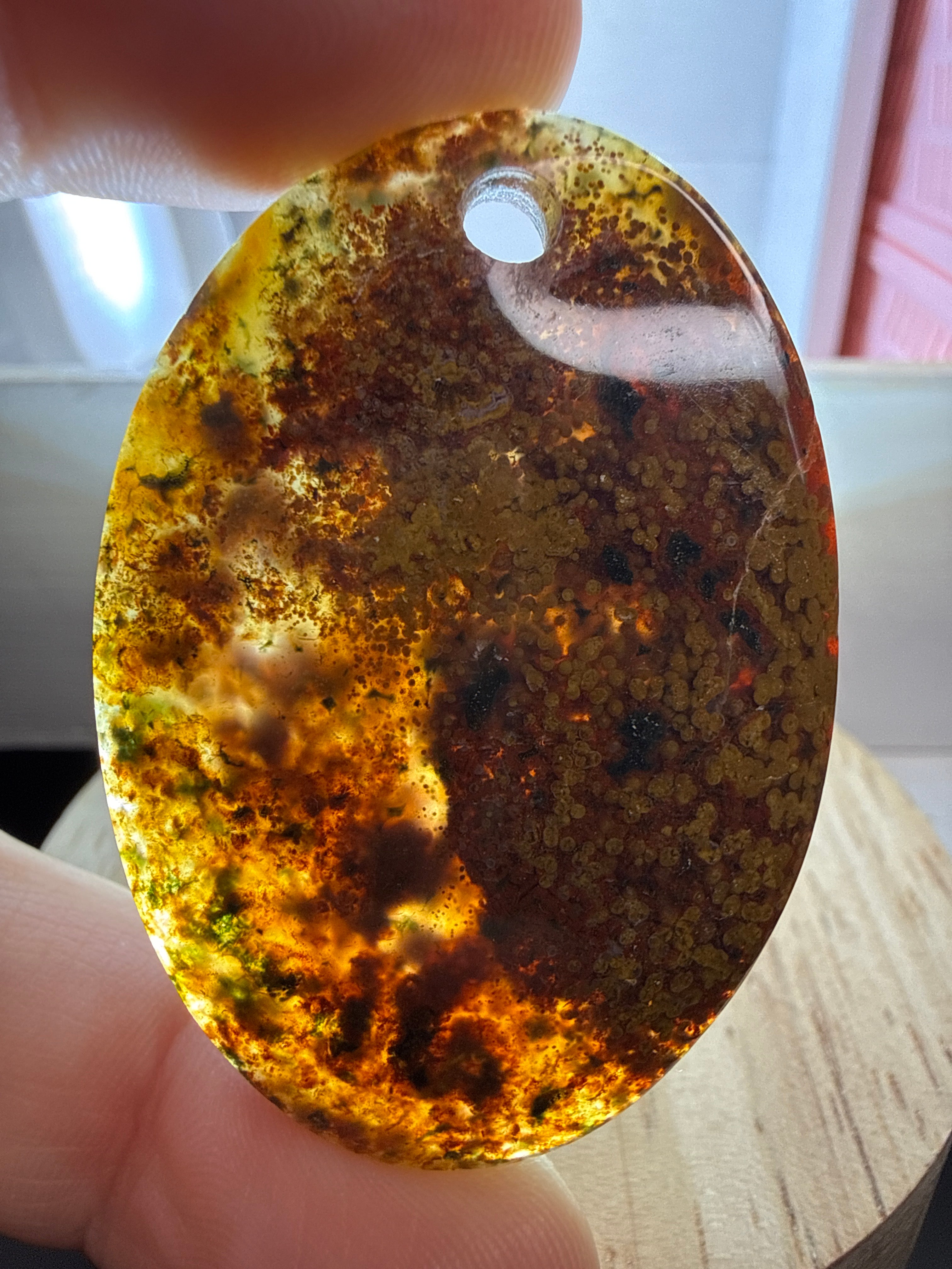 Moss Agate Pendant