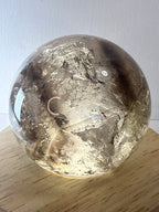 Skeleton Smokey Quartz Sphere