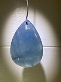 Aquamarine Teardrop Pendant