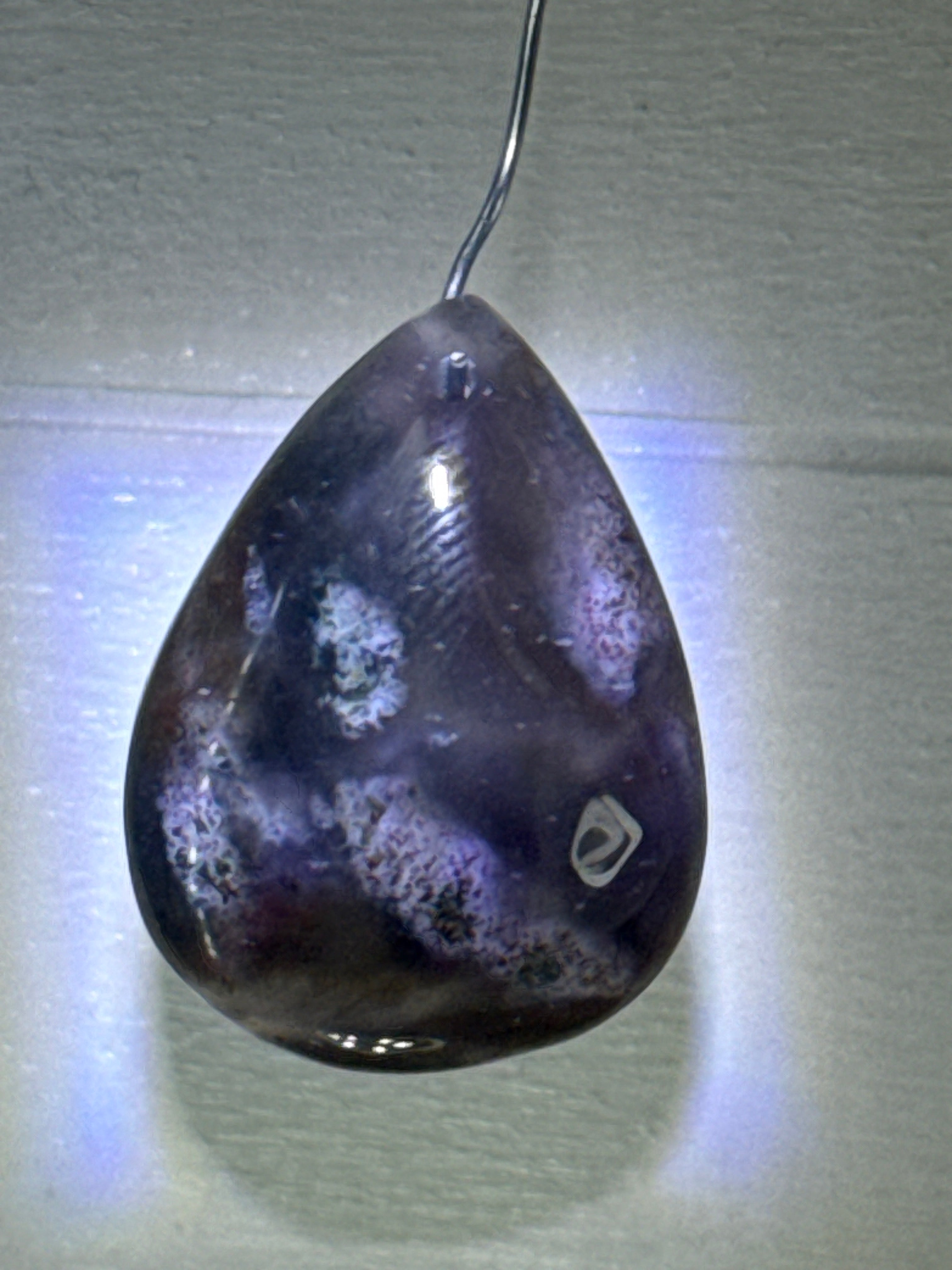 Ocean Jasper with Moss Agate Pendant