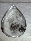 Carved Cranes Pendant