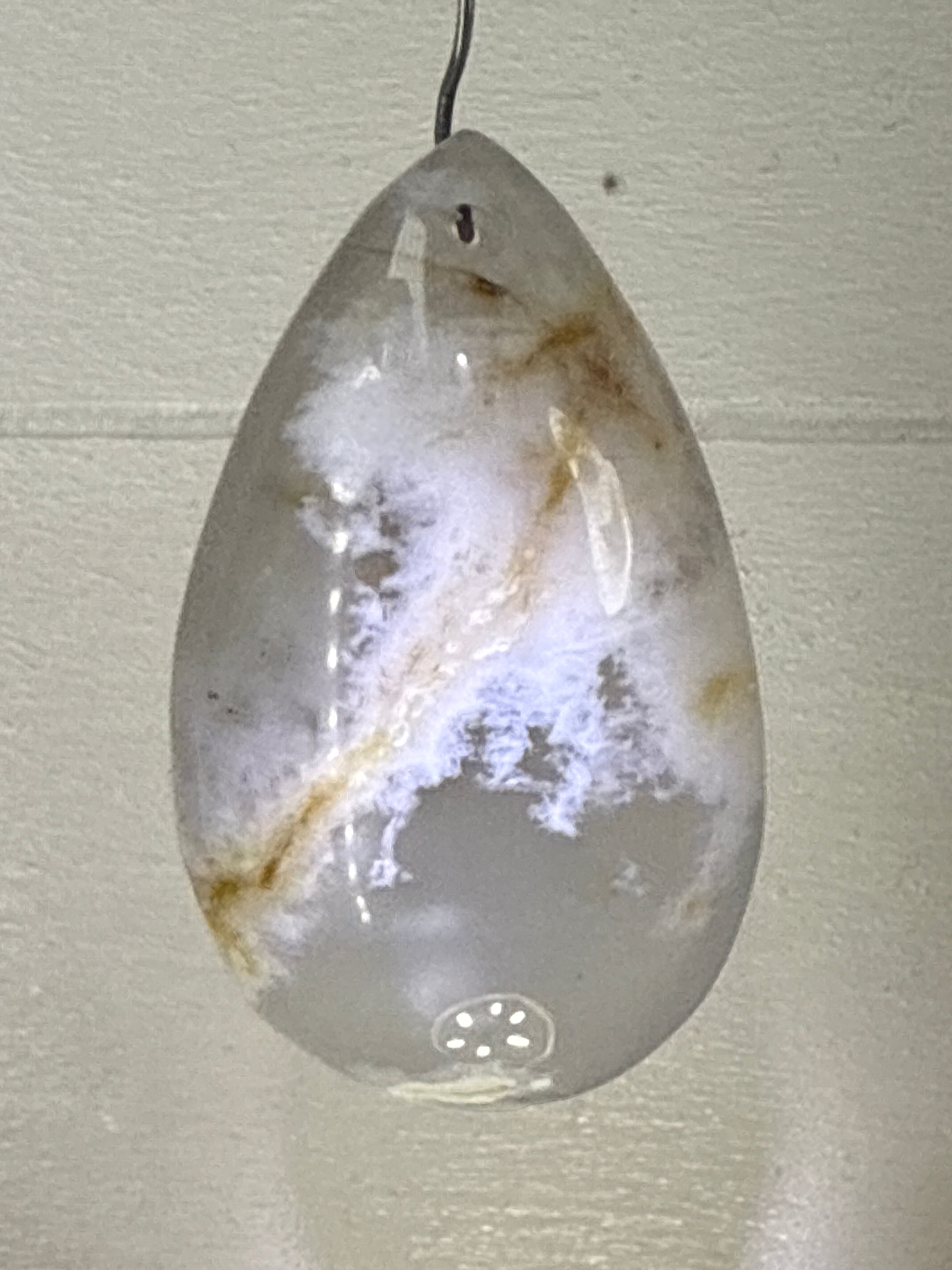 Dendritic Snowflake Agate