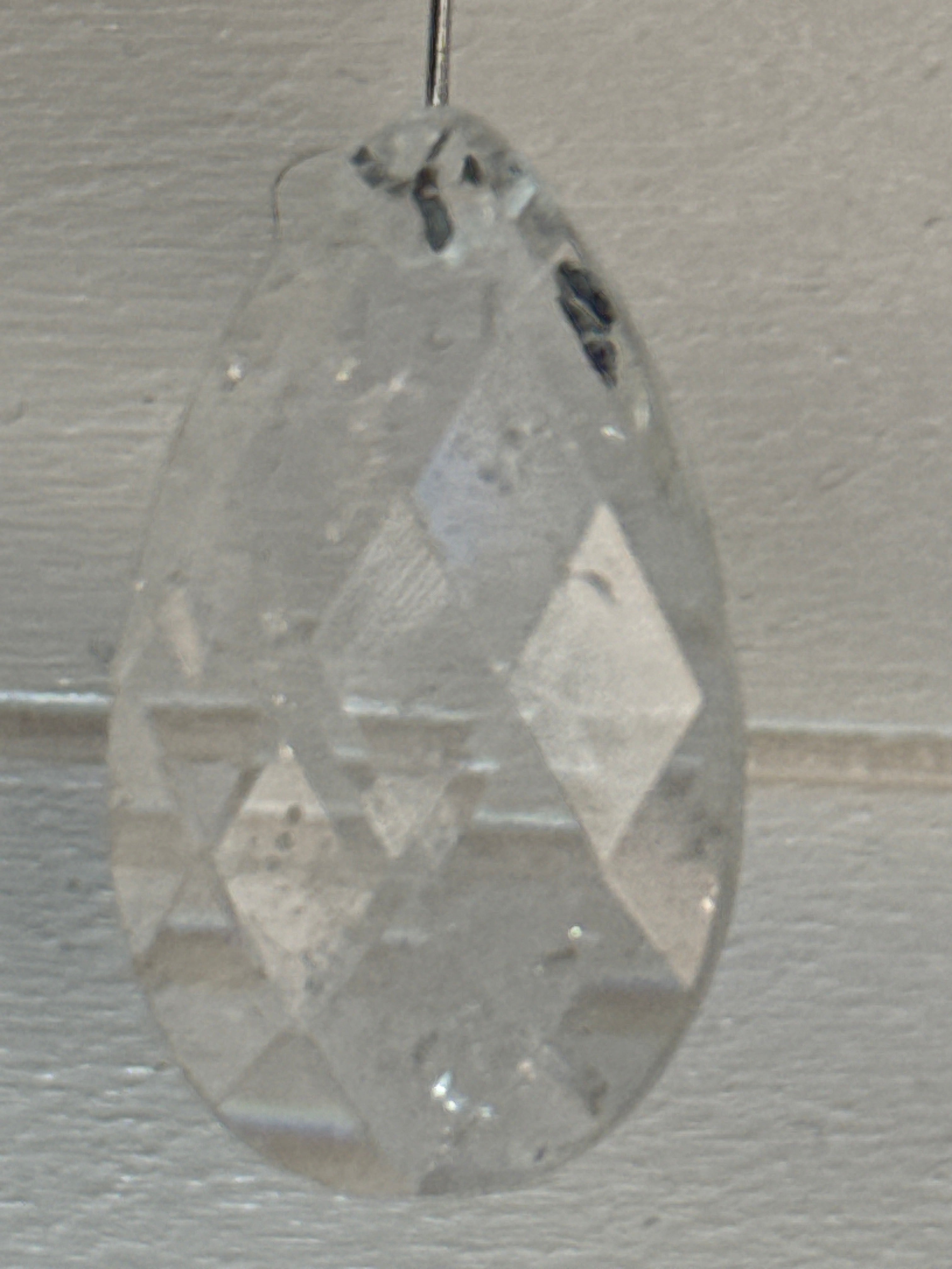 Faceted Clear Quartz Pendant