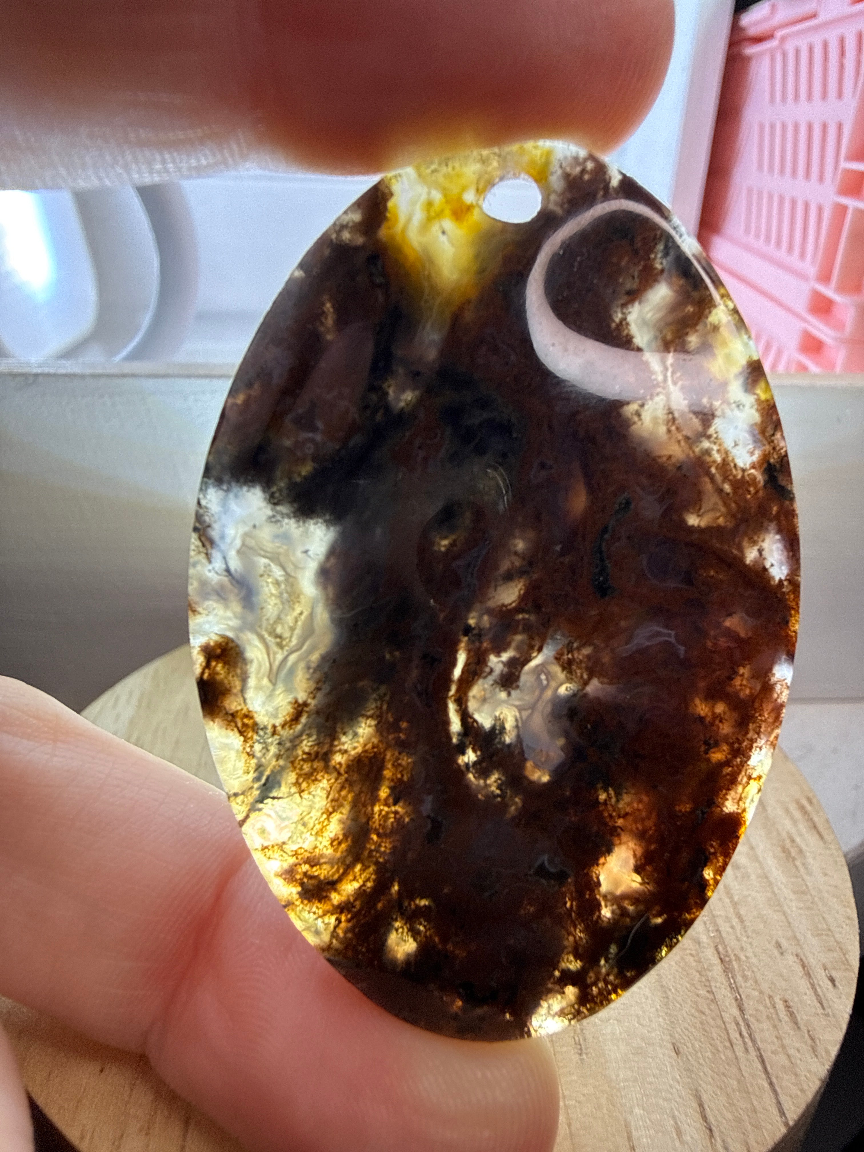 Moss Agate Pendant
