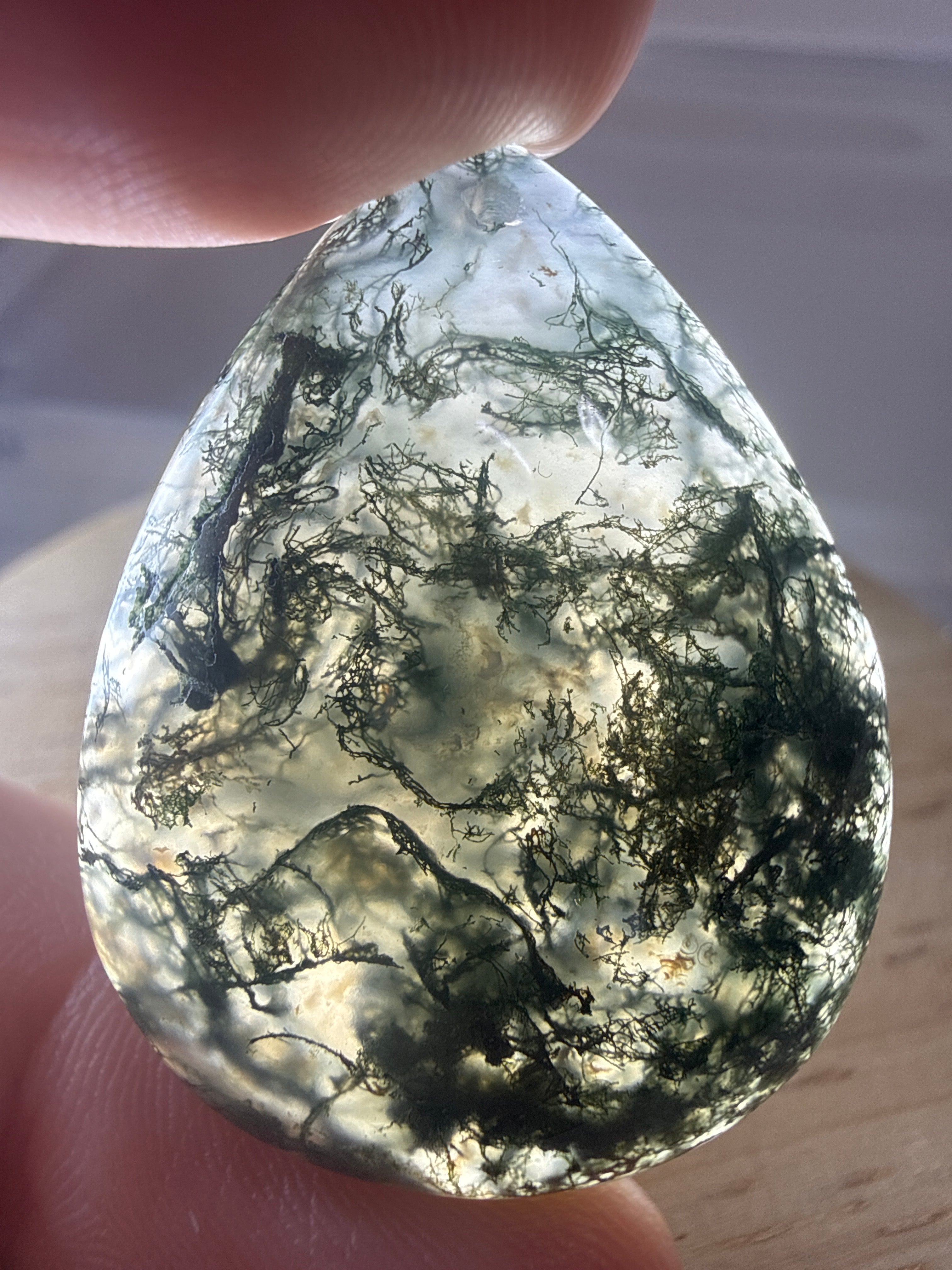 Moss Agate Pendant