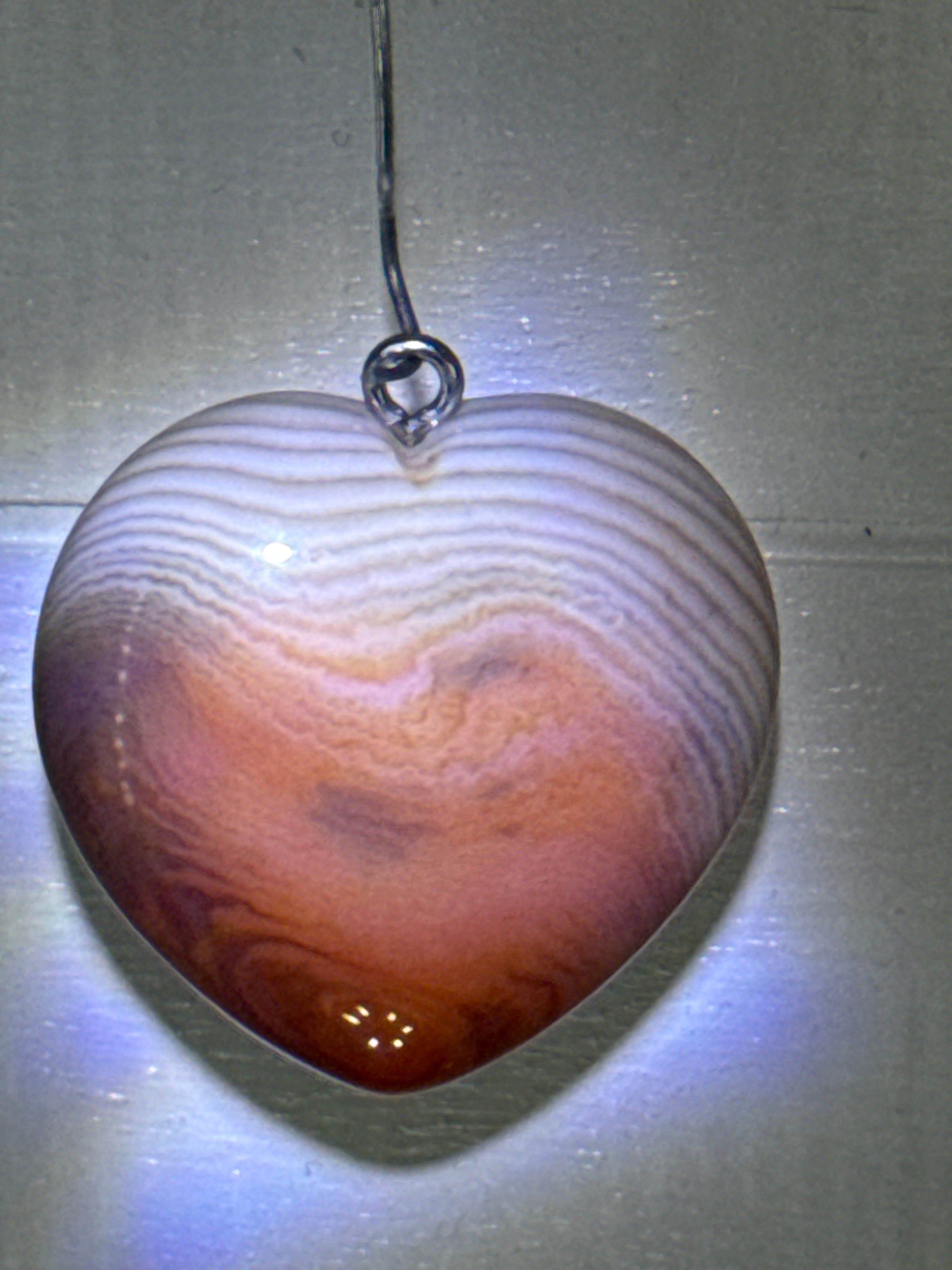 Carnelian Heart Pendant