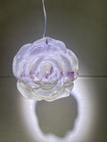 Fluorite Rose Pendant
