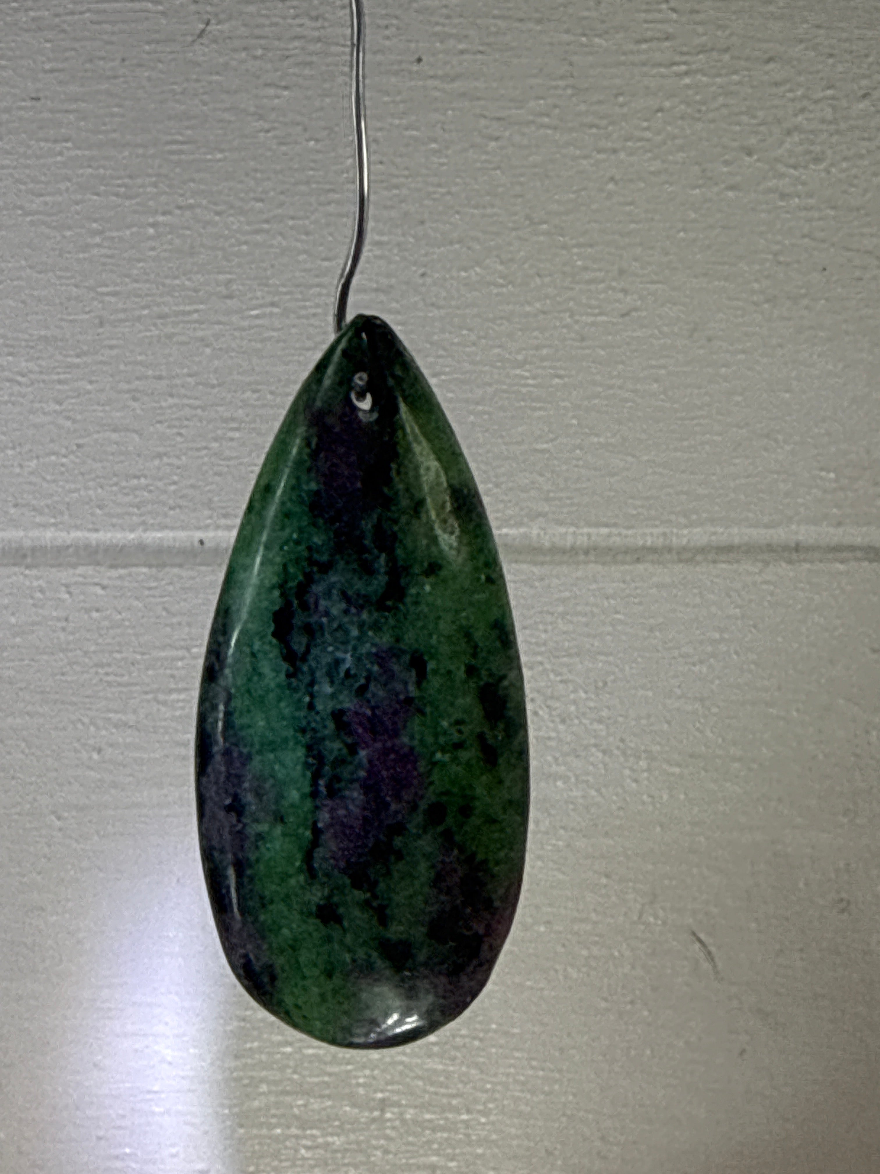 Ruby Zoisite Pendant