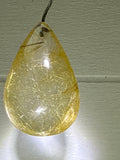 Gold Rutile Pendant