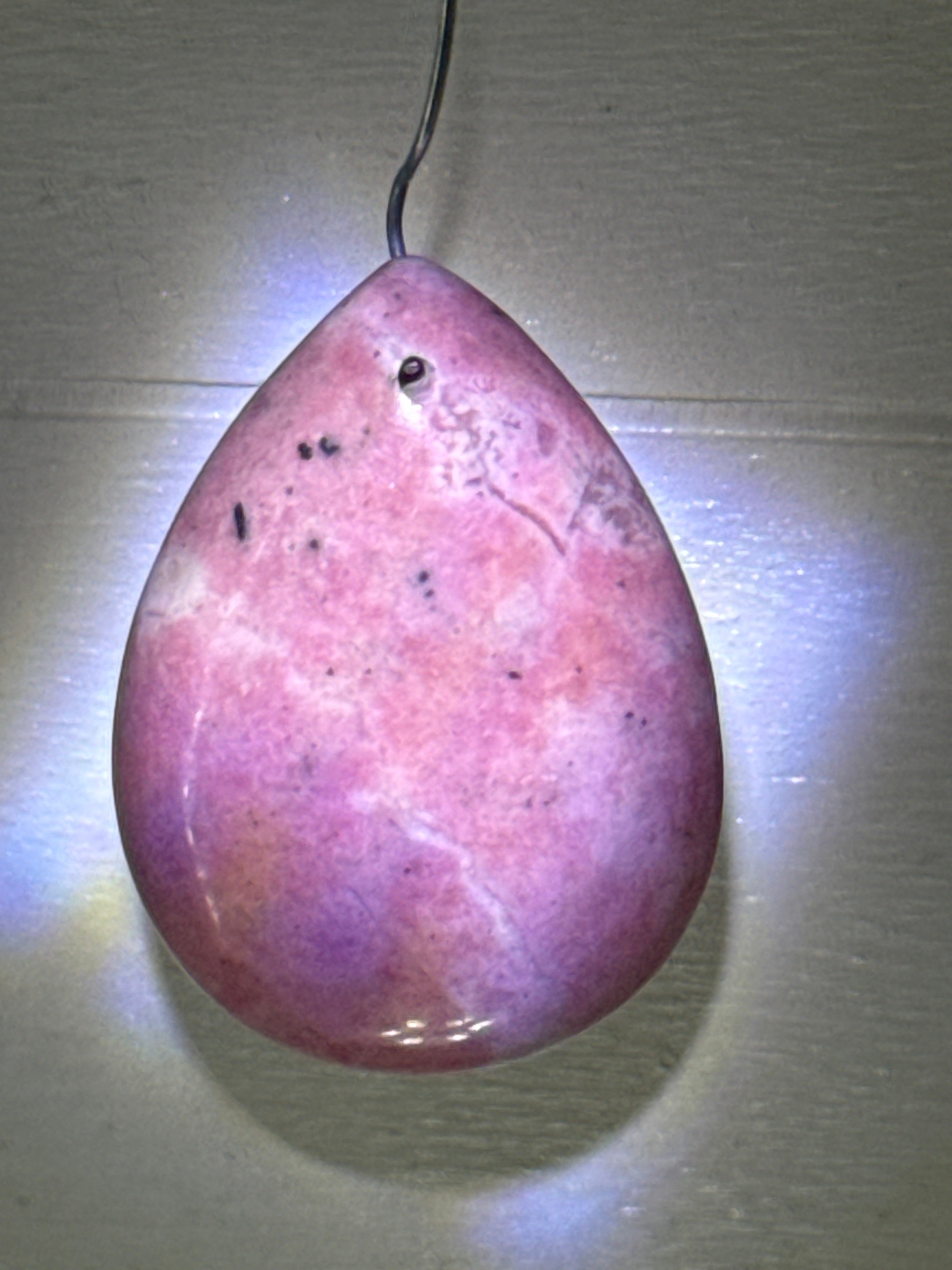Peruvian Rhodonite Pendant