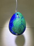 Azurite & Malacholla Pendant
