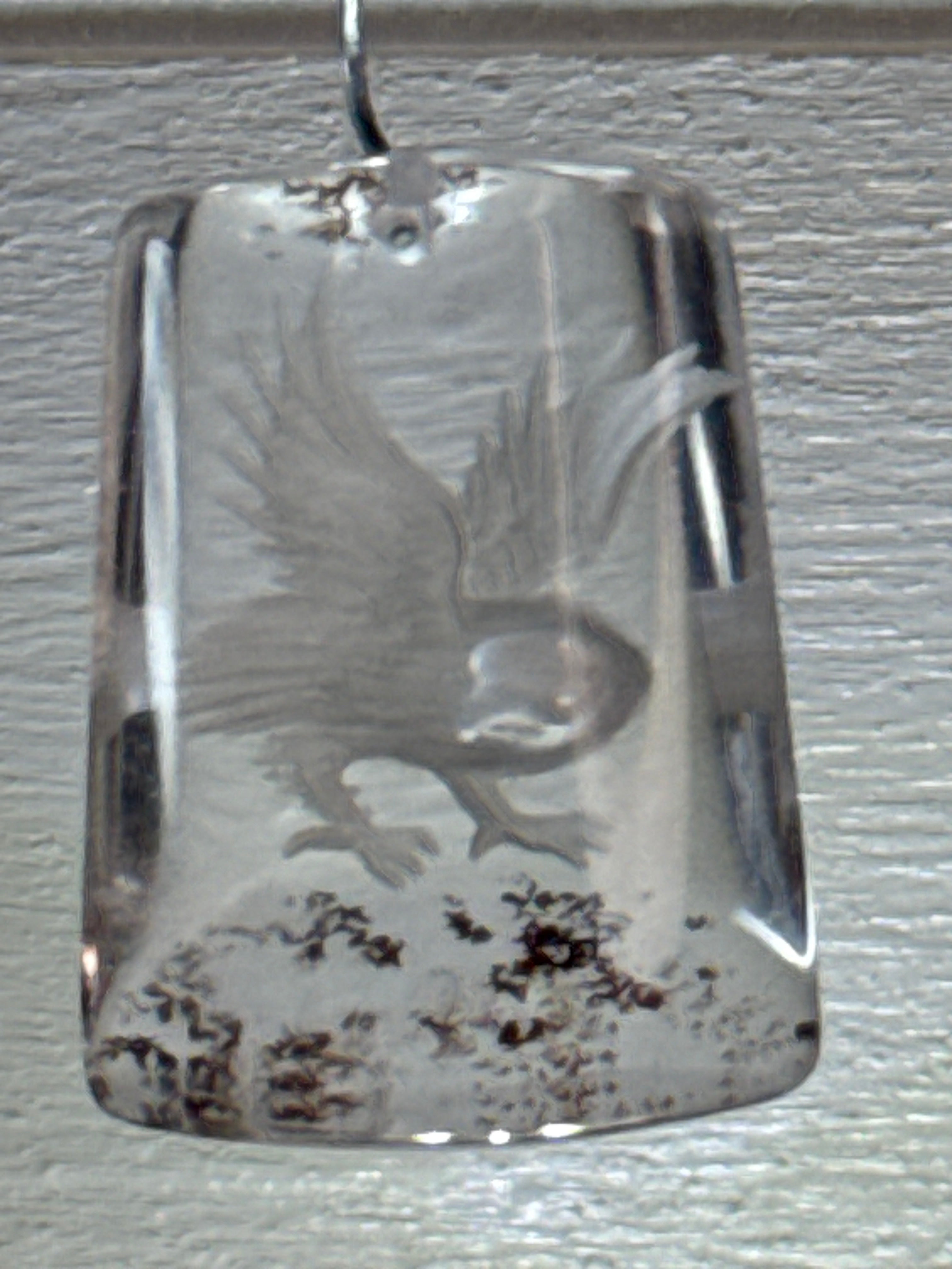 Carved Eagle Pendant