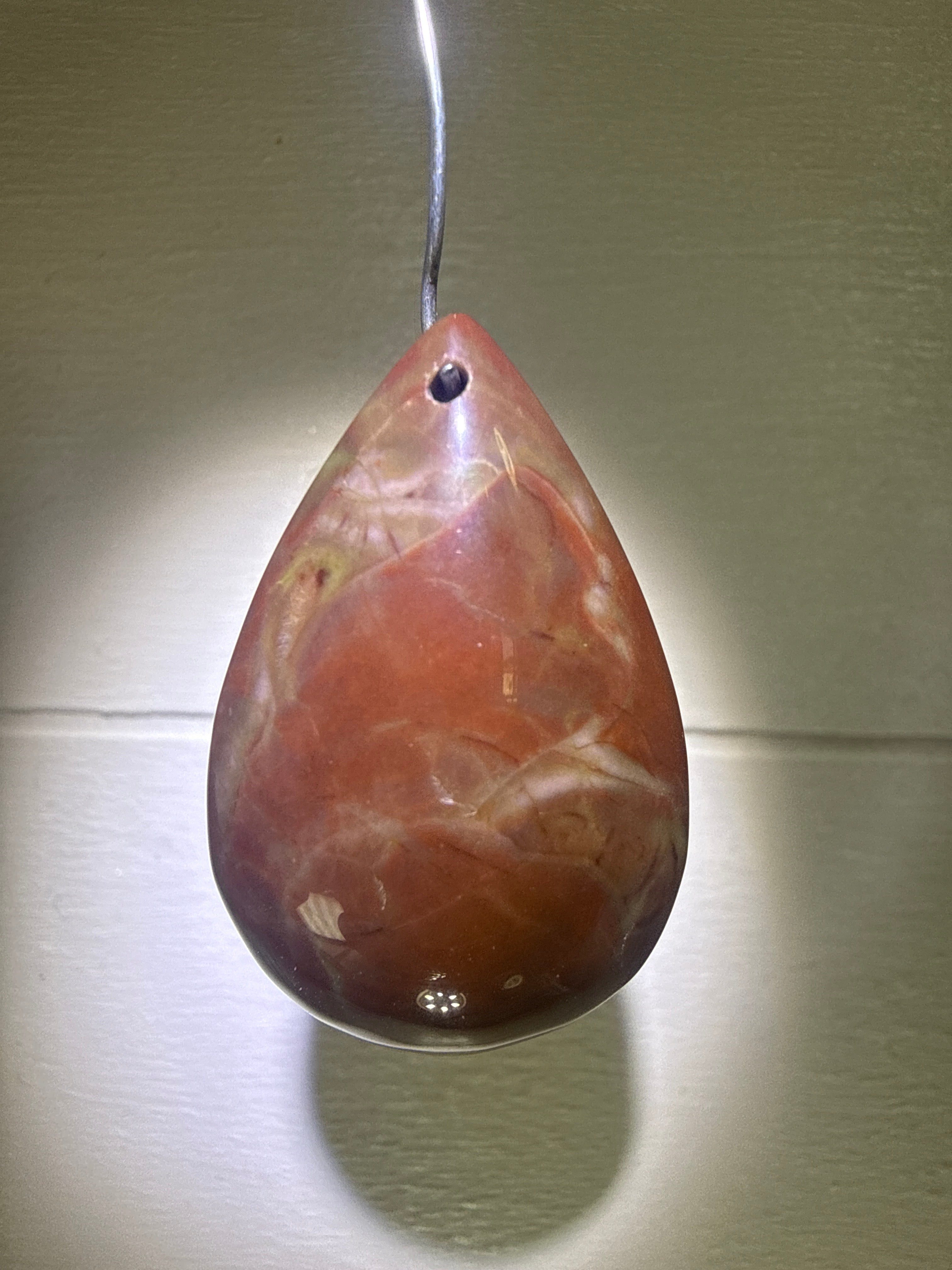 Red Agate Pendant