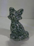 Tree Agate Fox Carving
