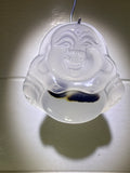 Dendritic Agate Carved Buddah Pendant