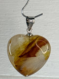 Golden Healer Heart Pendant