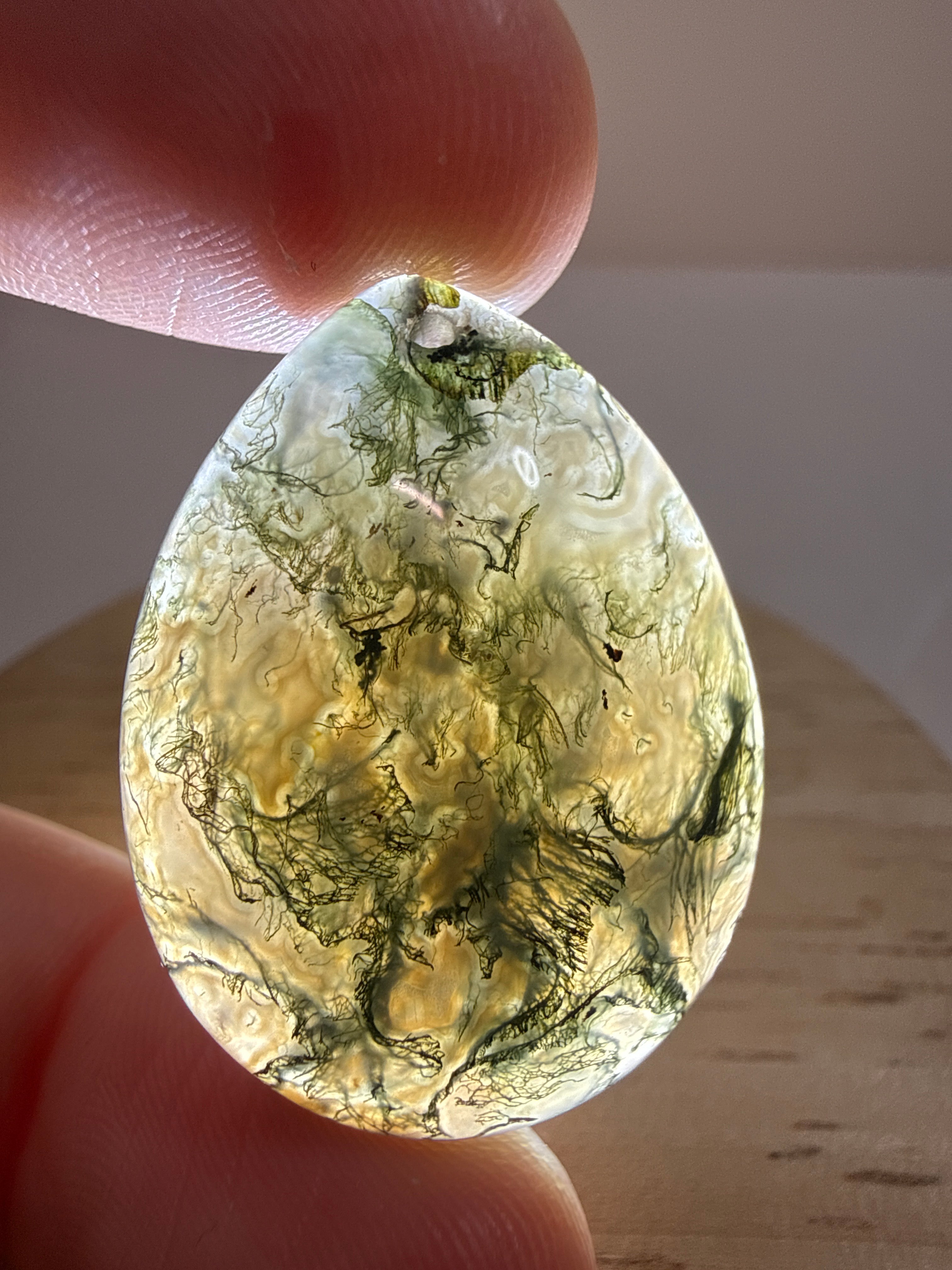 Moss Agate Pendant