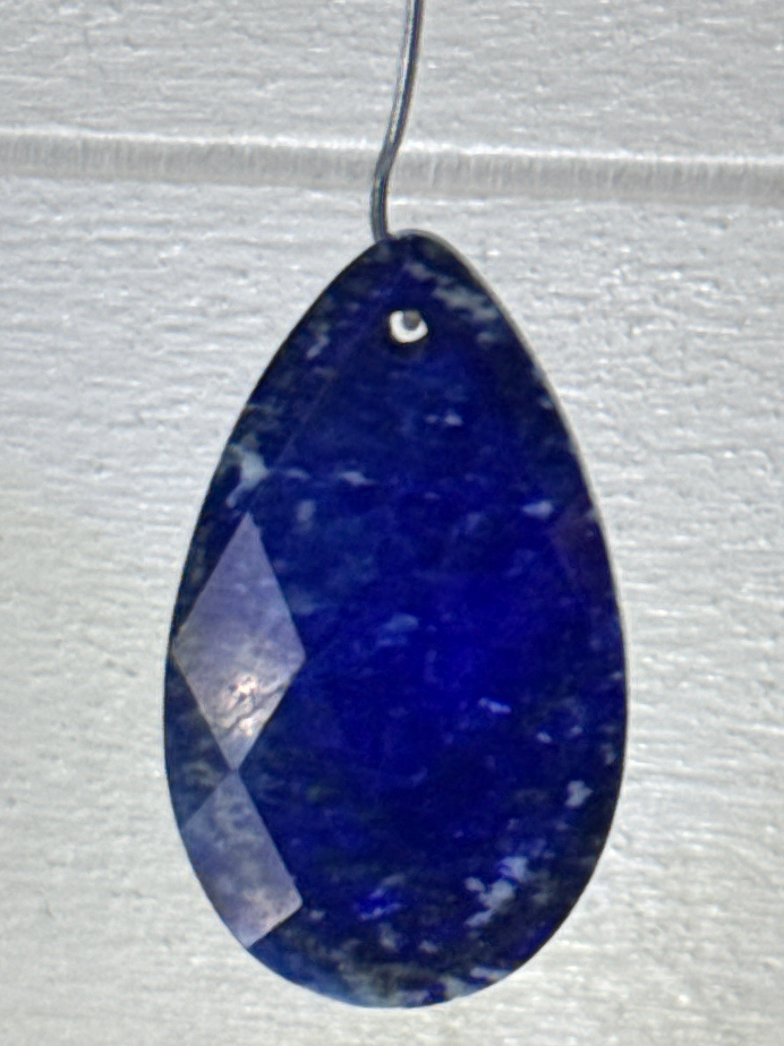 Faceted Lapis Lazuli Pendant