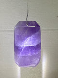 Faceted Dream Amethyst Pendant