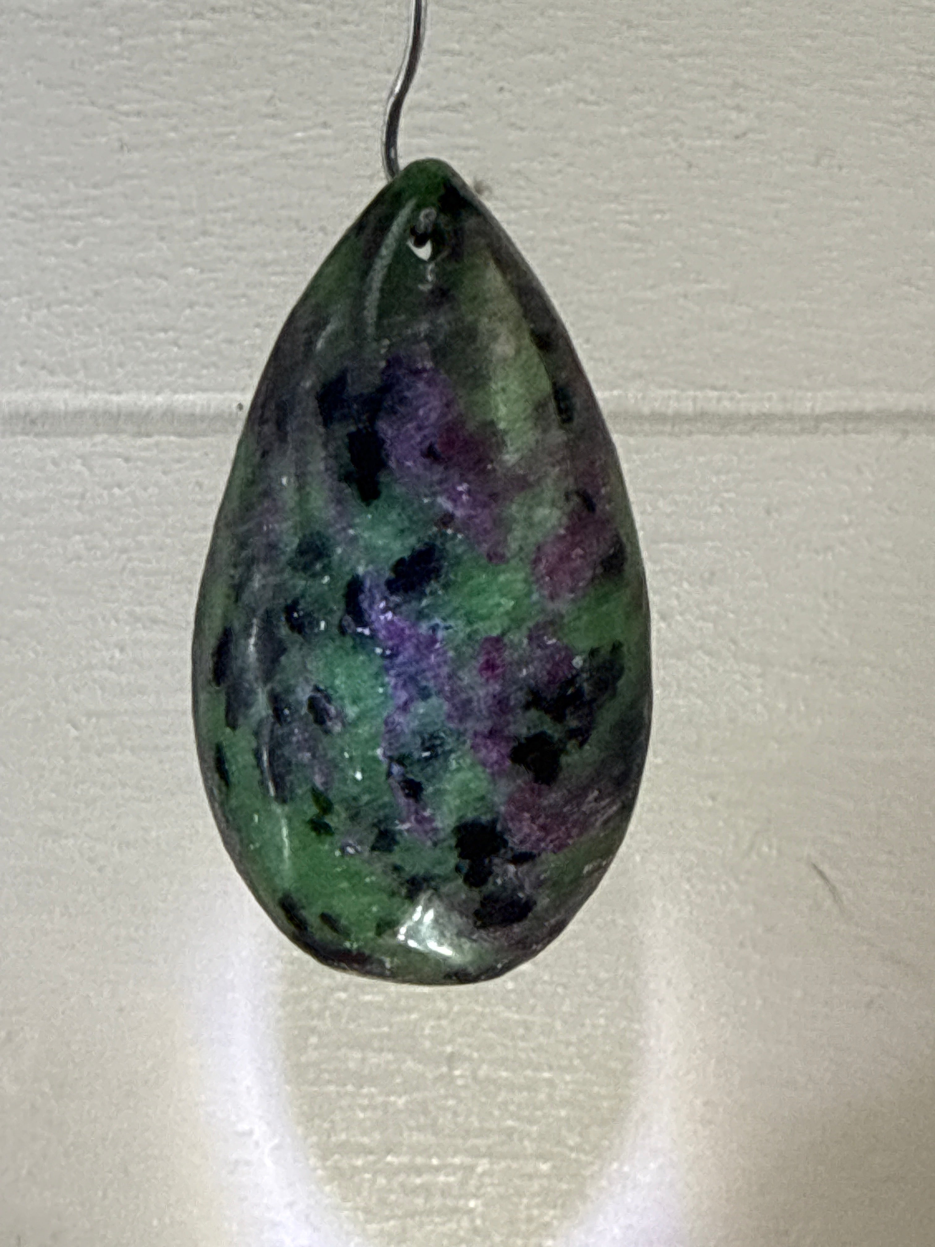 Ruby Zoisite Pendant