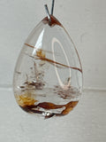 Fire Quartz Pendant