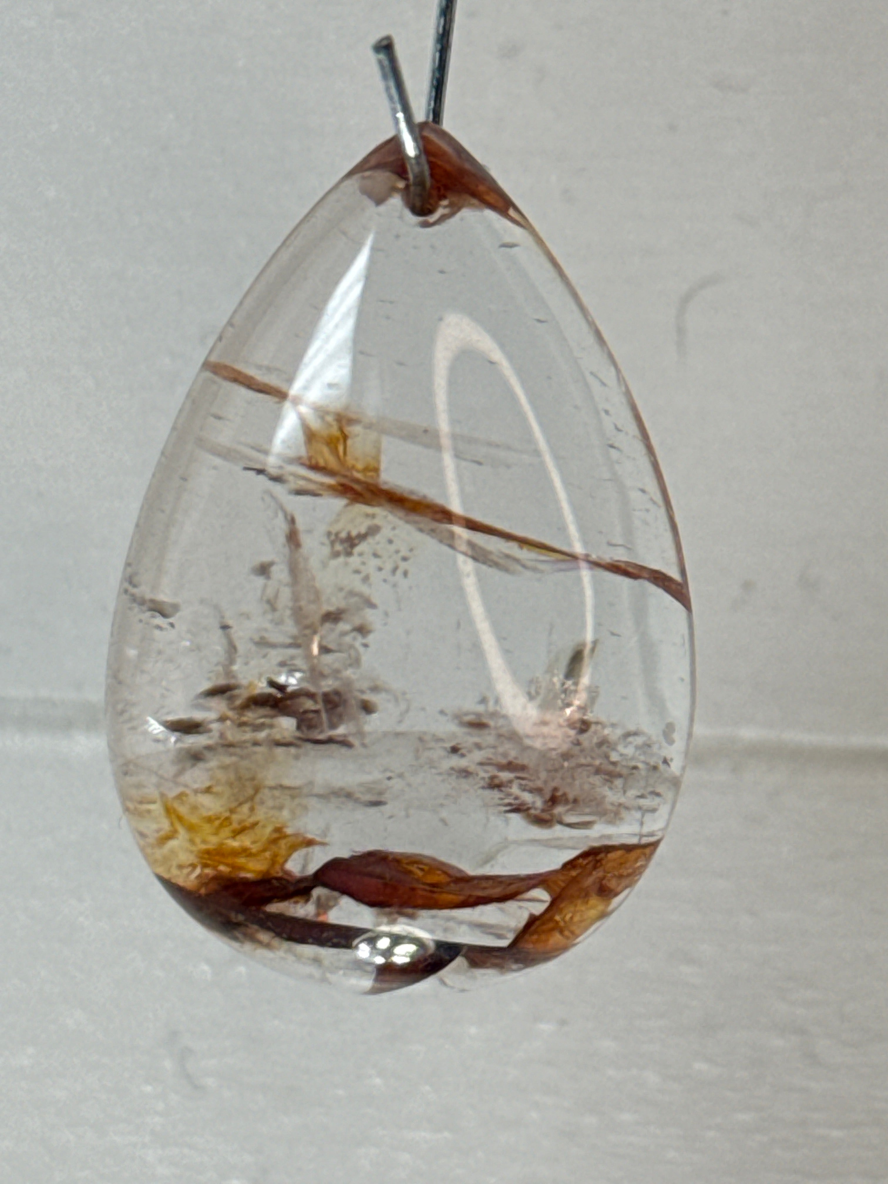 Fire Quartz Pendant
