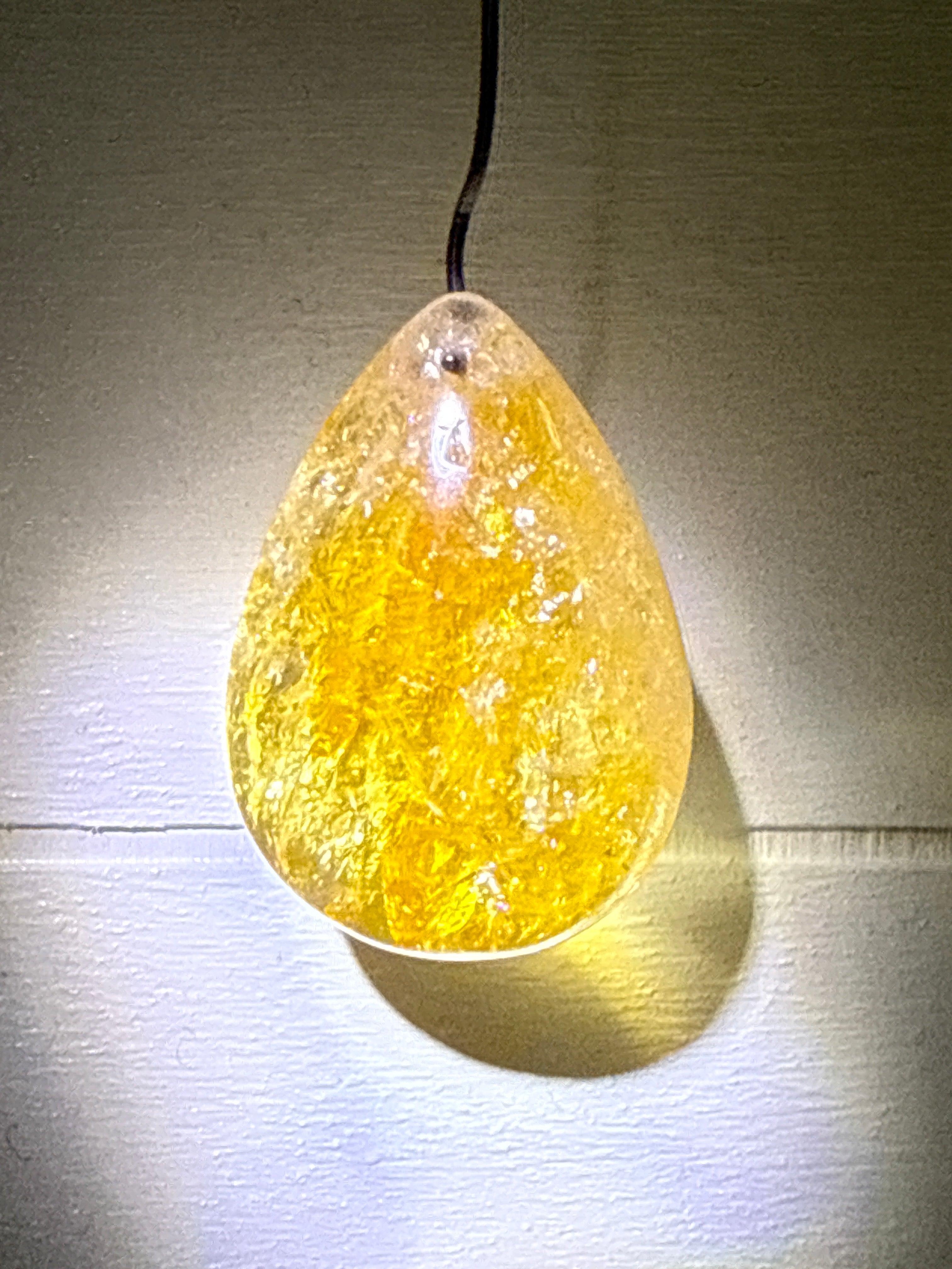 Heat Treated Amethyst Pendant